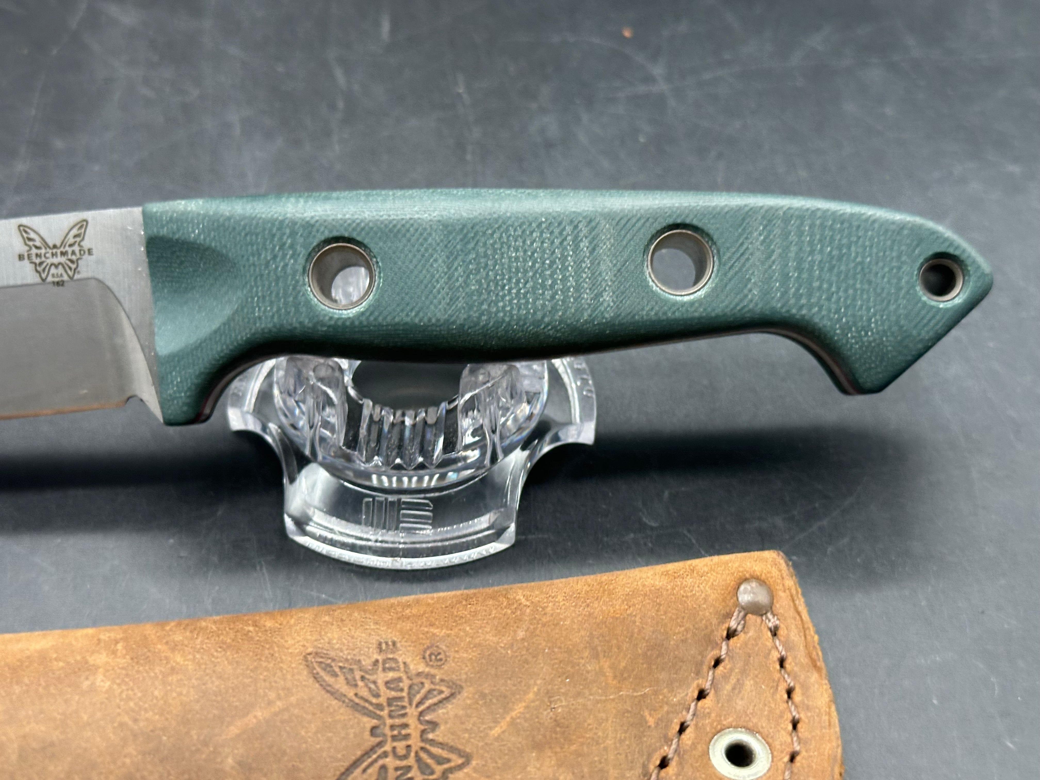 Benchmade 162 bushcrafter Seibert fixed blade knife