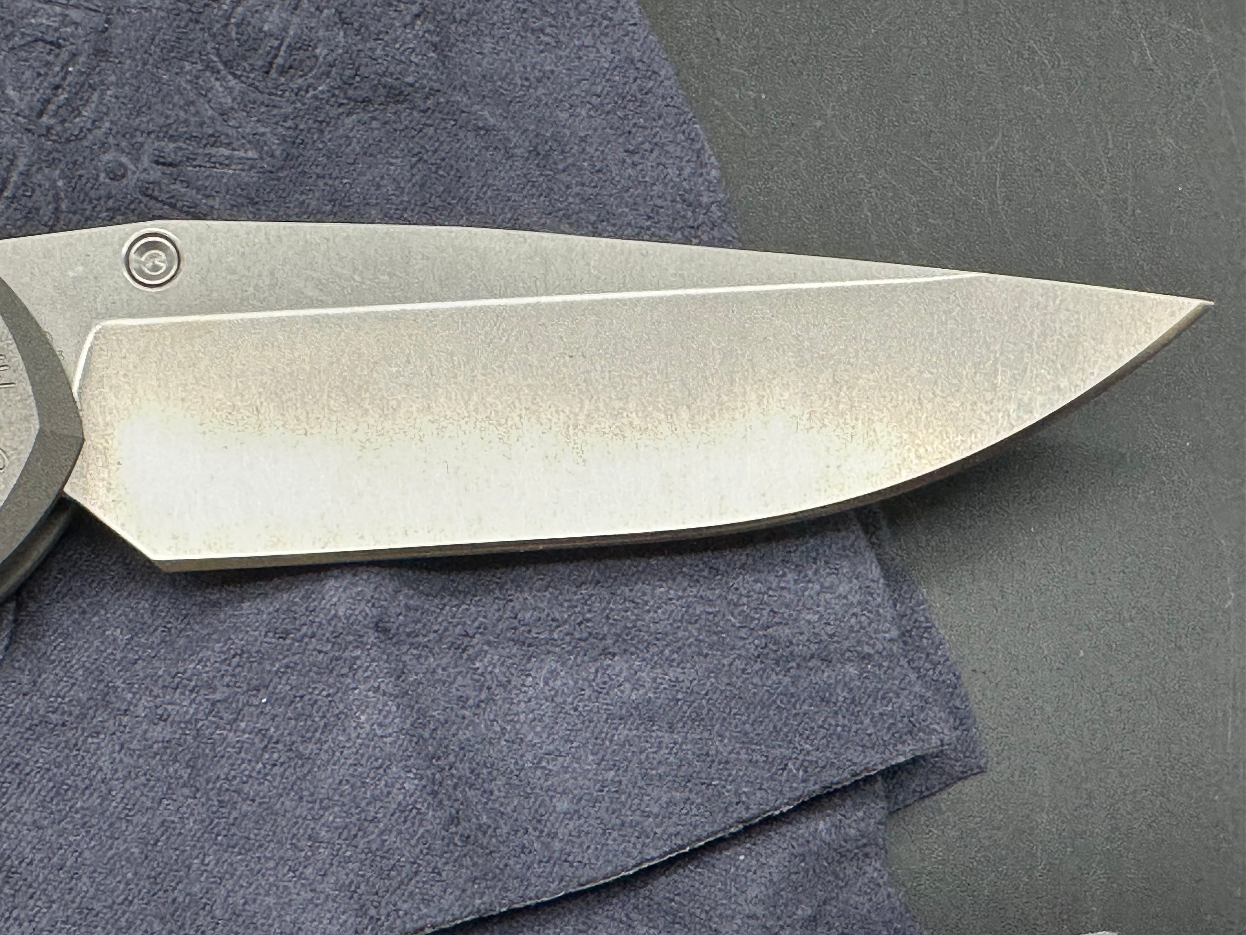 2 knife bundle Chris Reeve Sebenza 31 Drop point Olive Canvas Micarta & Chaves Ultamar Redencion 3.5" M390