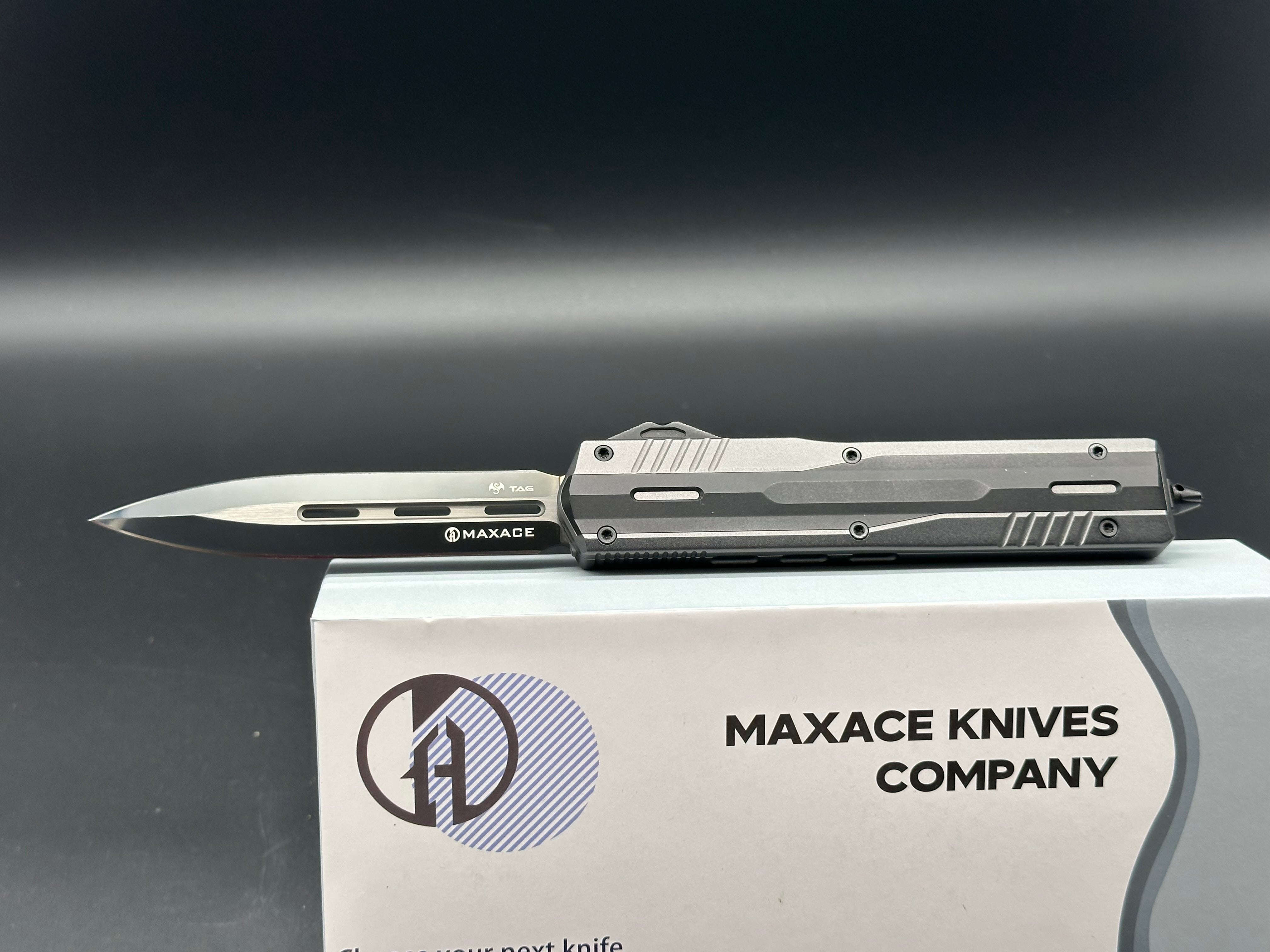 Maxace Medusa Double Edge M390 Blade Mirror TAC Coating