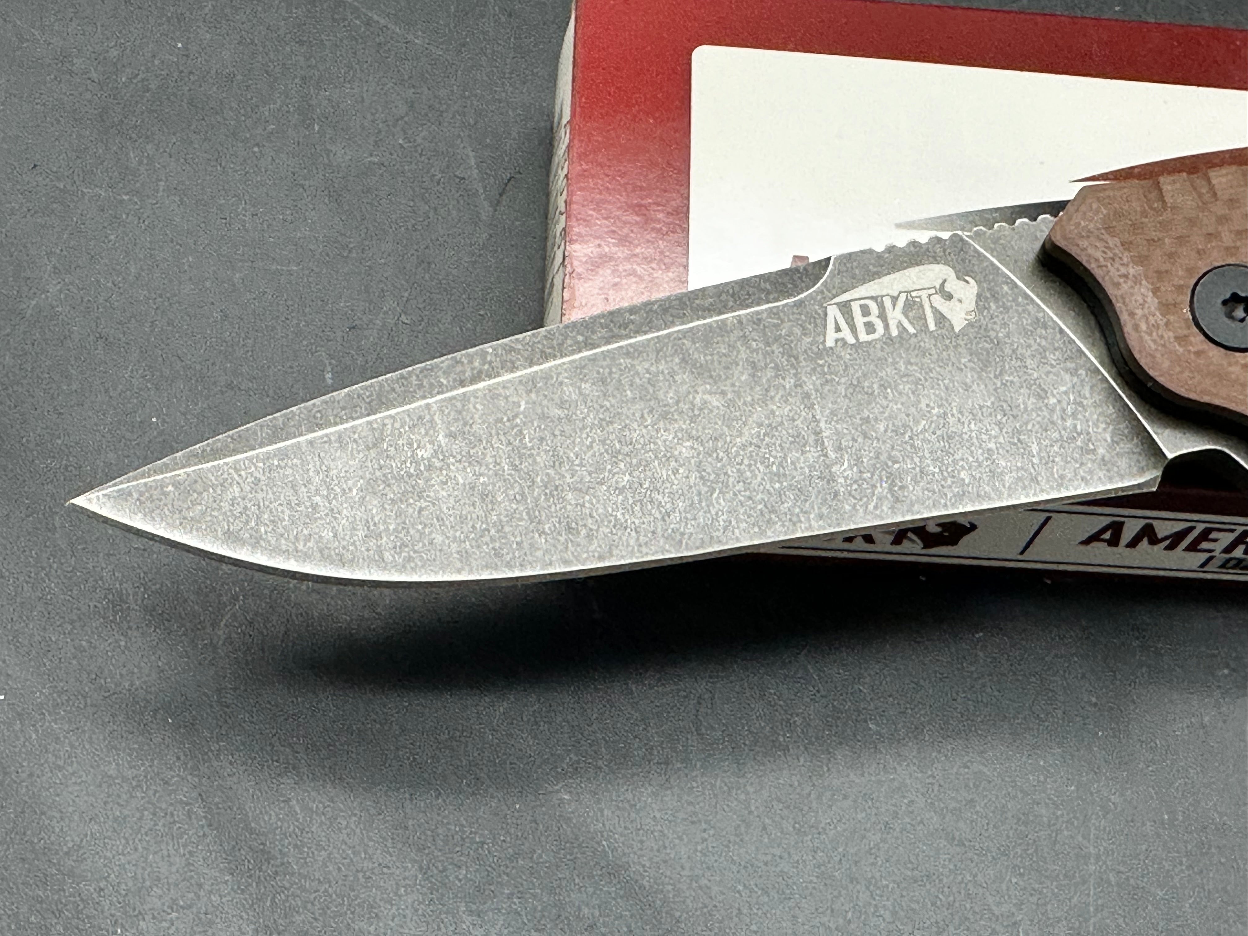 ABKT FOLDING KNIFE D2 BLADE