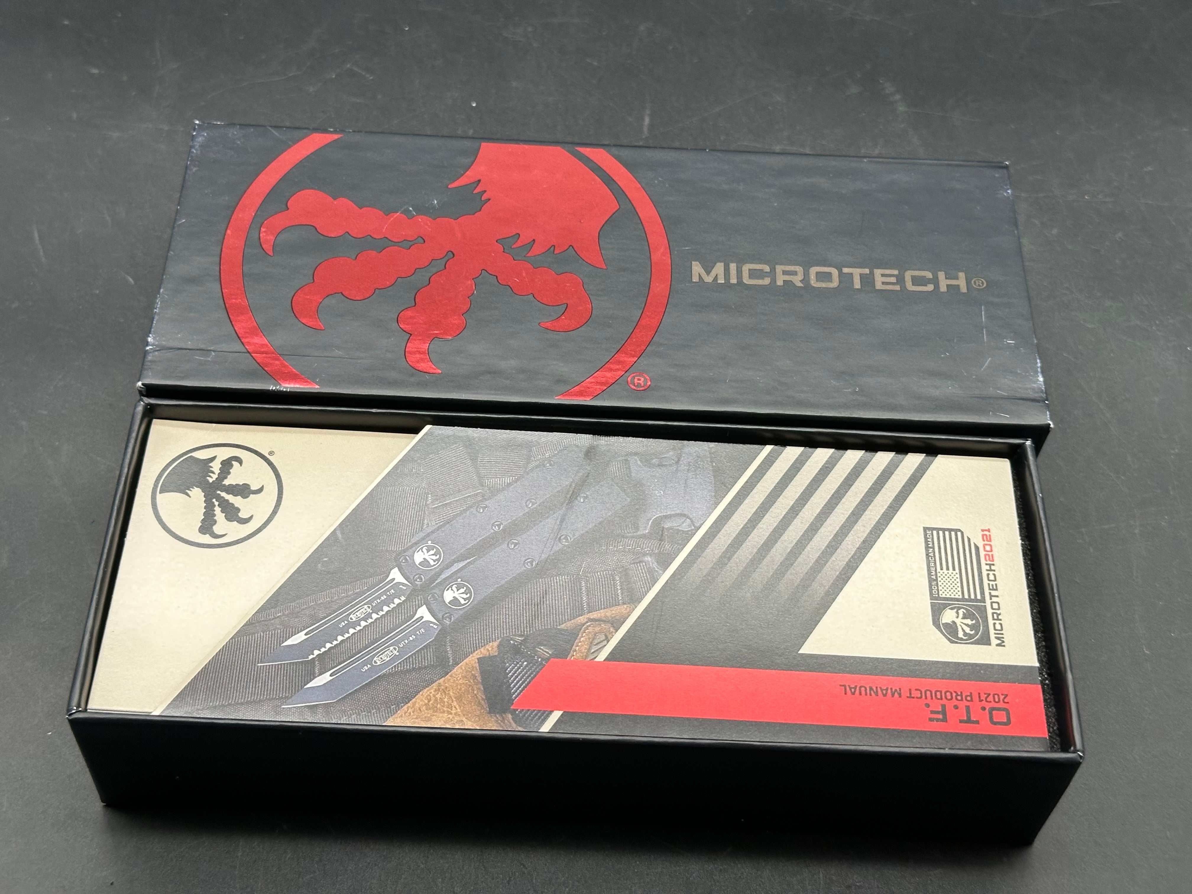 Microtech Exclusive Dessert Warrior Donut Pink 3.4"