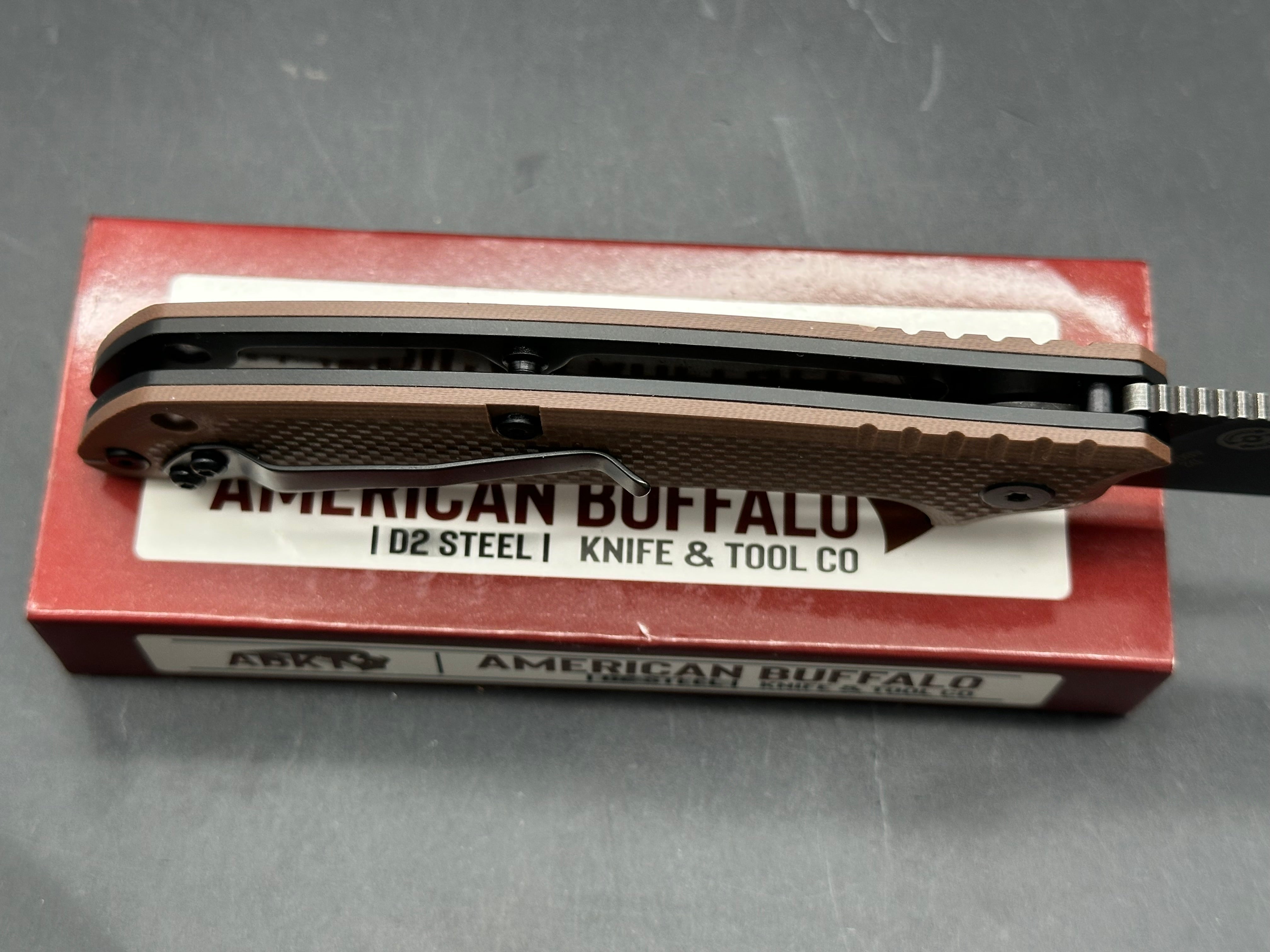 ABKT FOLDING KNIFE D2 BLADE