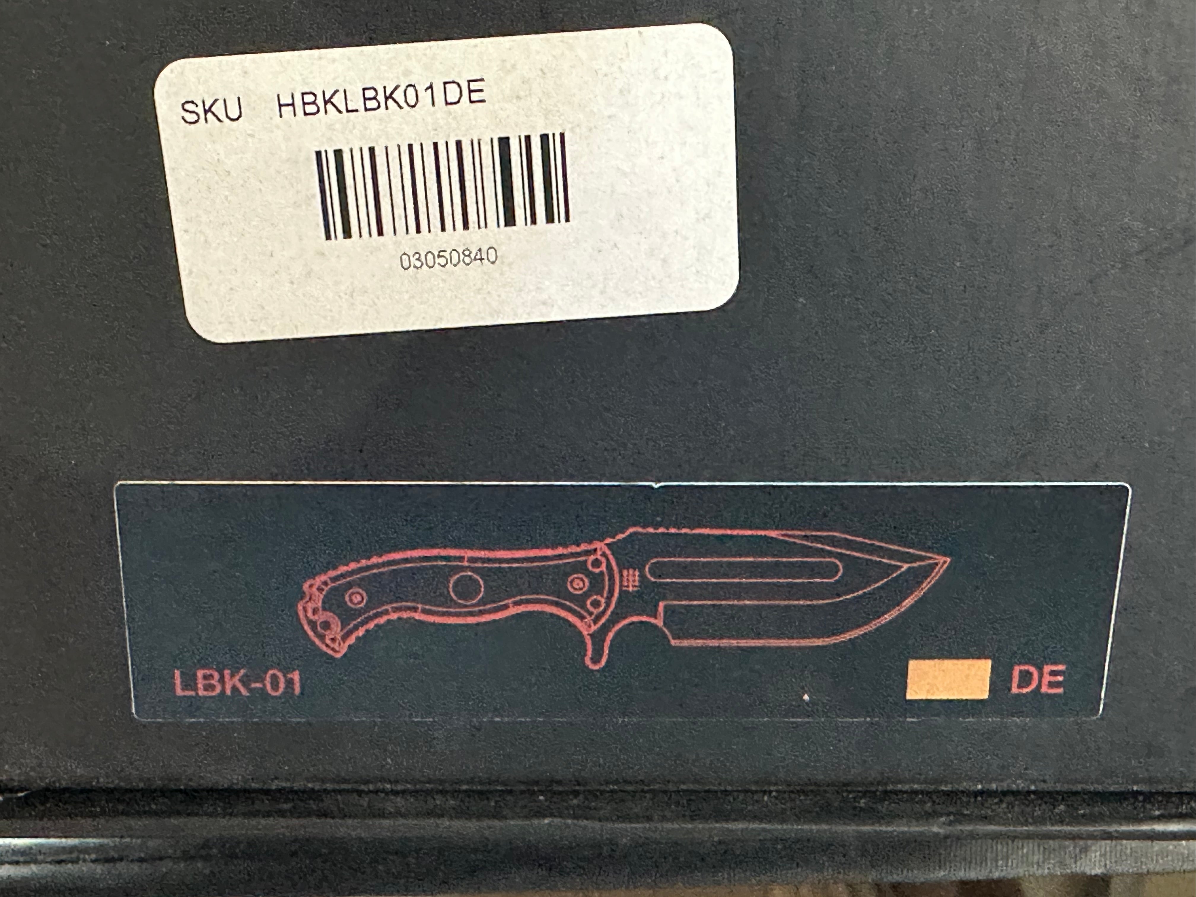 Halfbreed blades LBK 01 5.75" Large bush knife