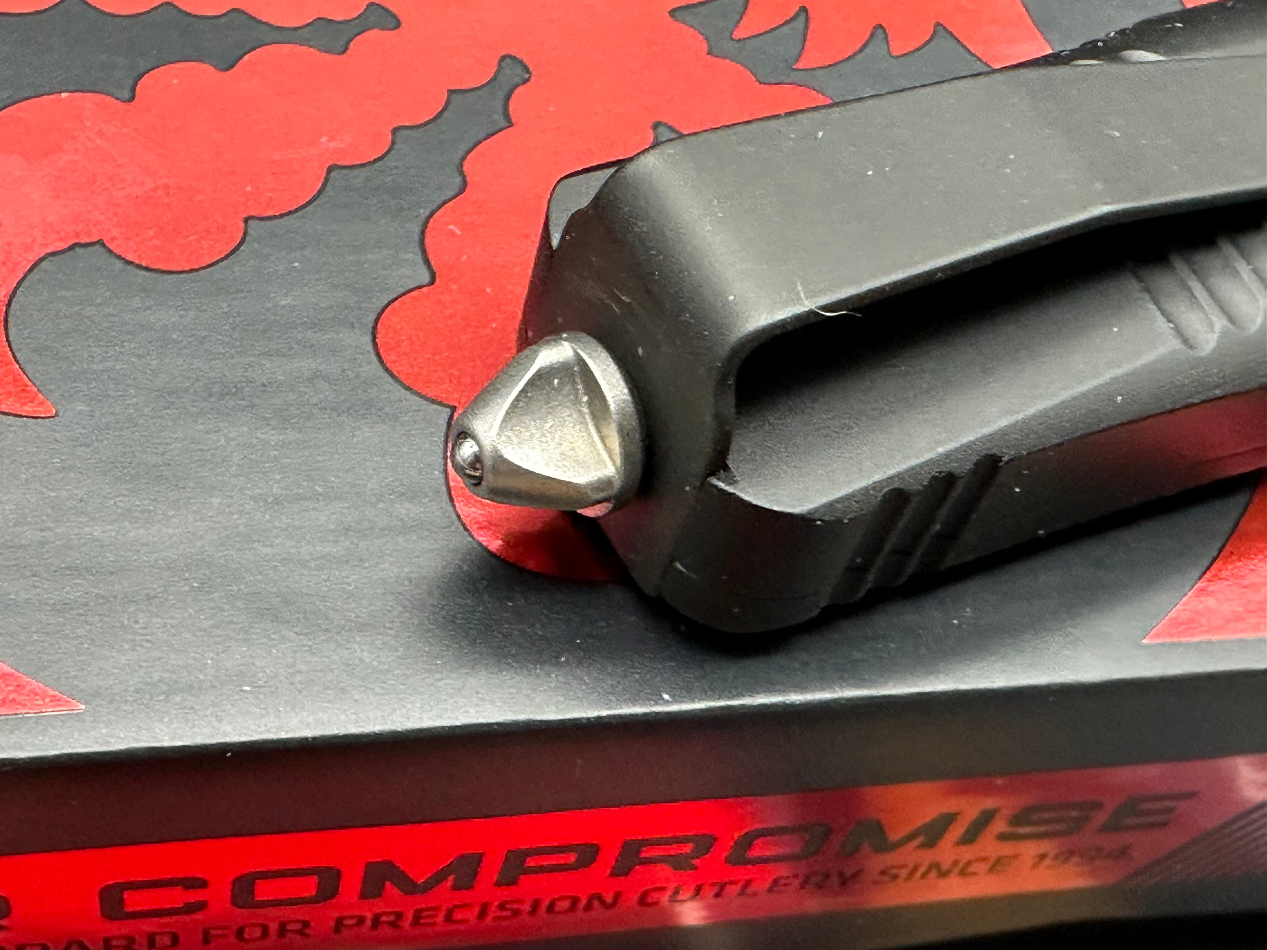 Microtech Troodon mini m390 Lynch clip/original clip