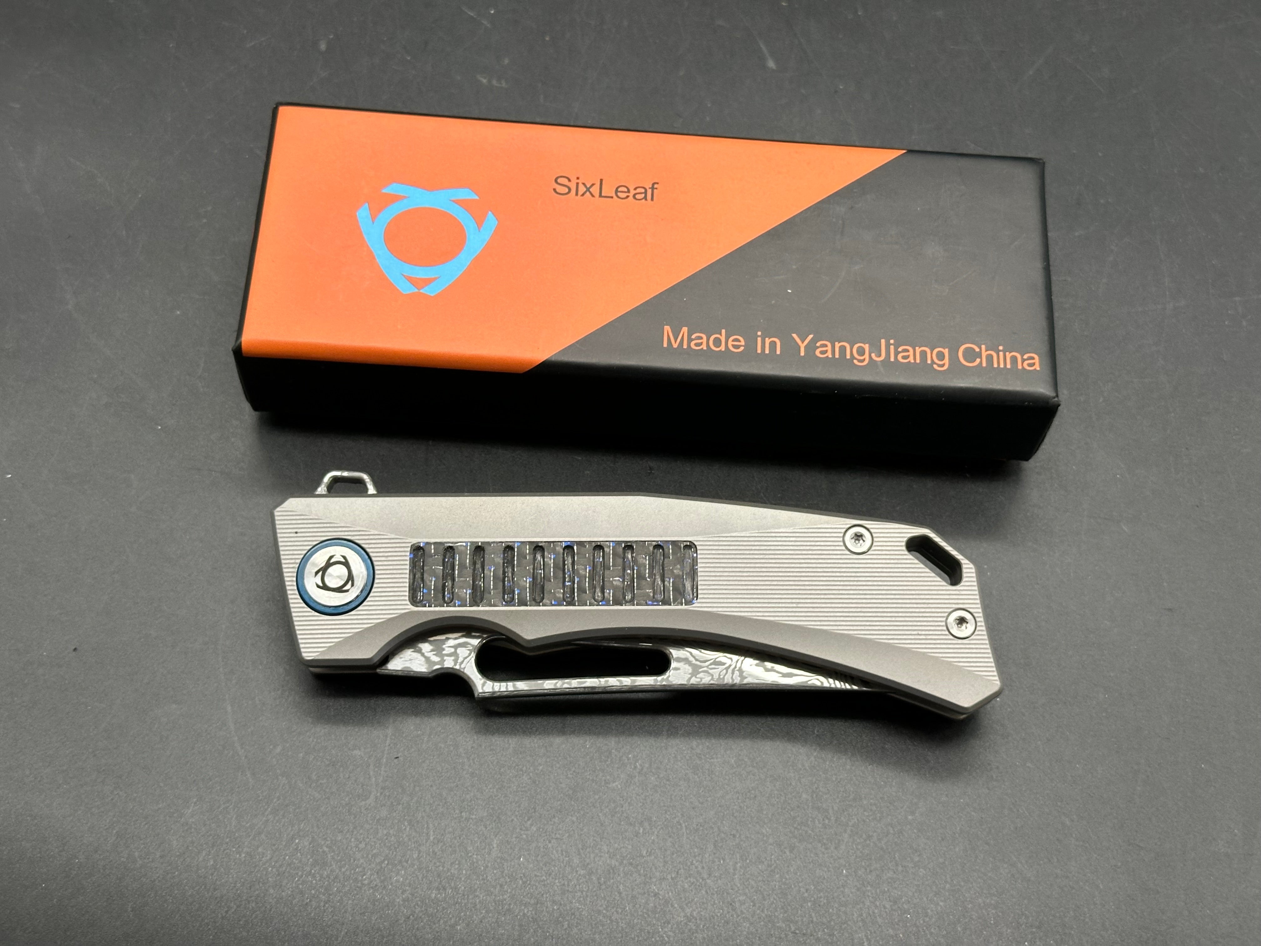 Sixleaf SL-31 Titanium/CF Handle