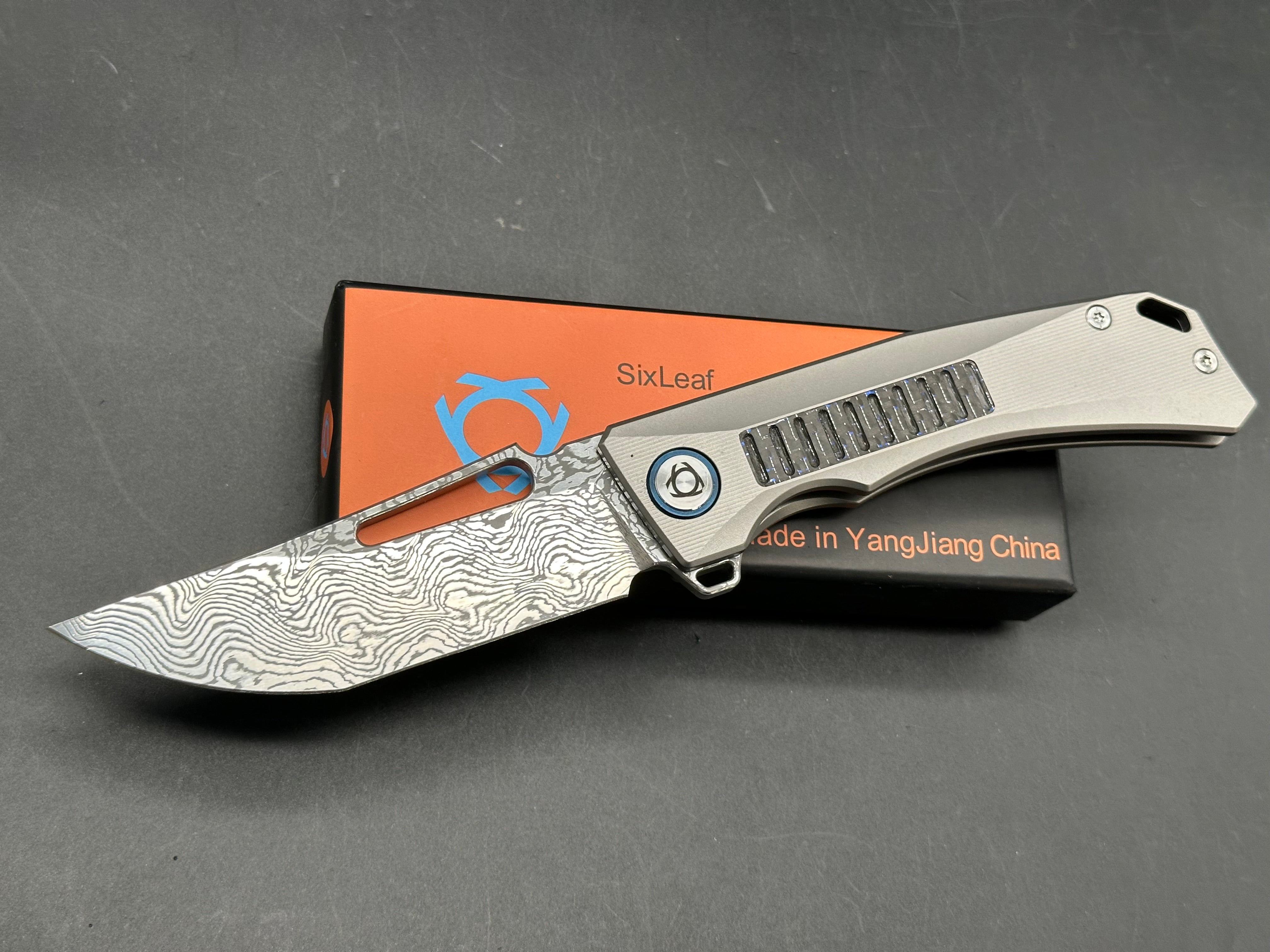 Sixleaf SL-31 Titanium/CF Handle