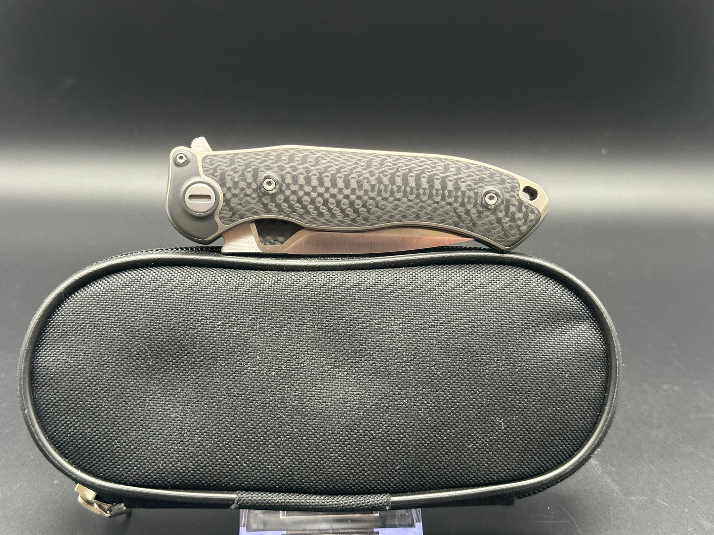 Venom Bone Doctor Kevin John titanium/carbon fiber handle with 3.875 inch M390 blade