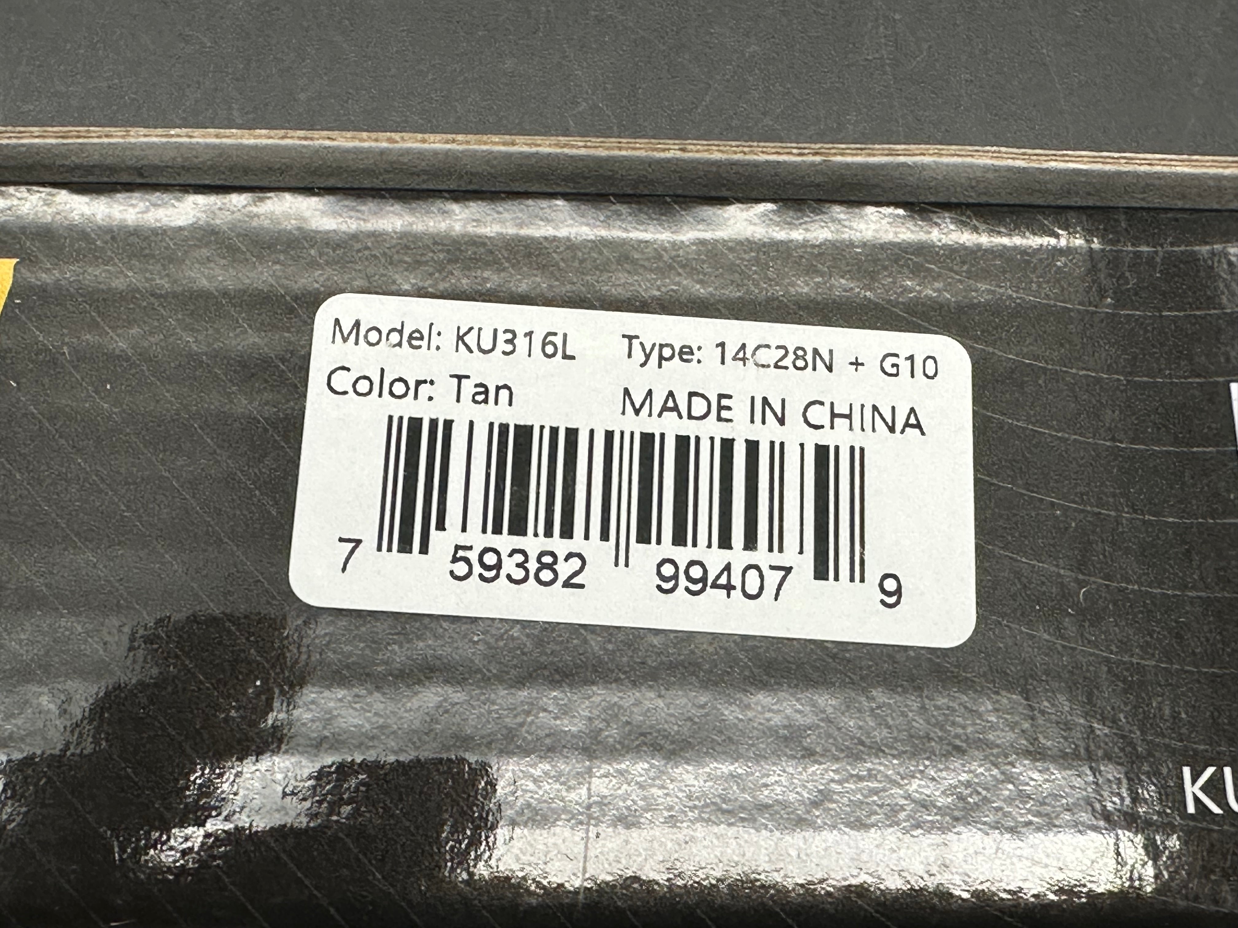 Kubey KU316L 14C28N G10 