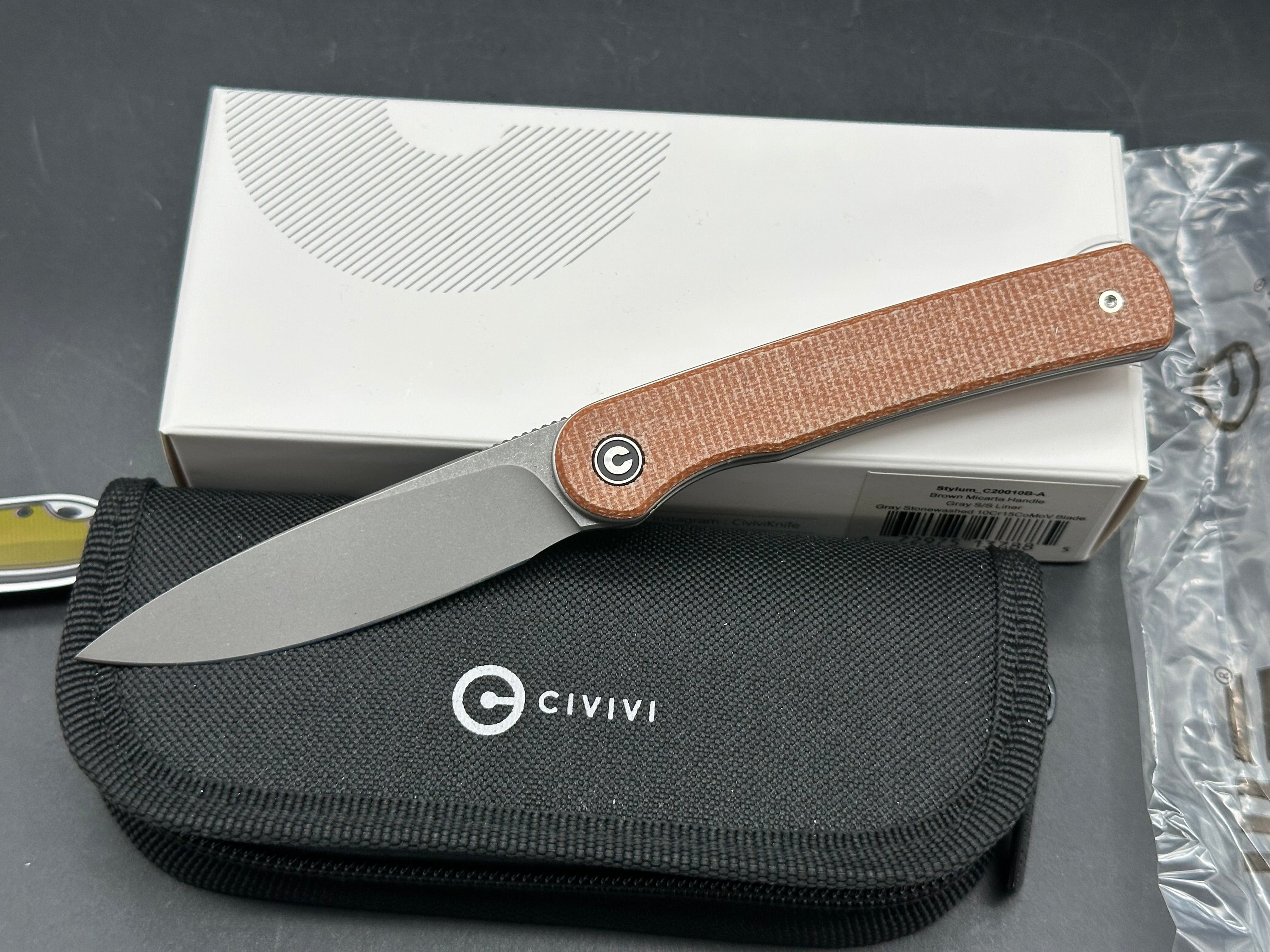 Civivi Stylum 10Cr15CoMov
