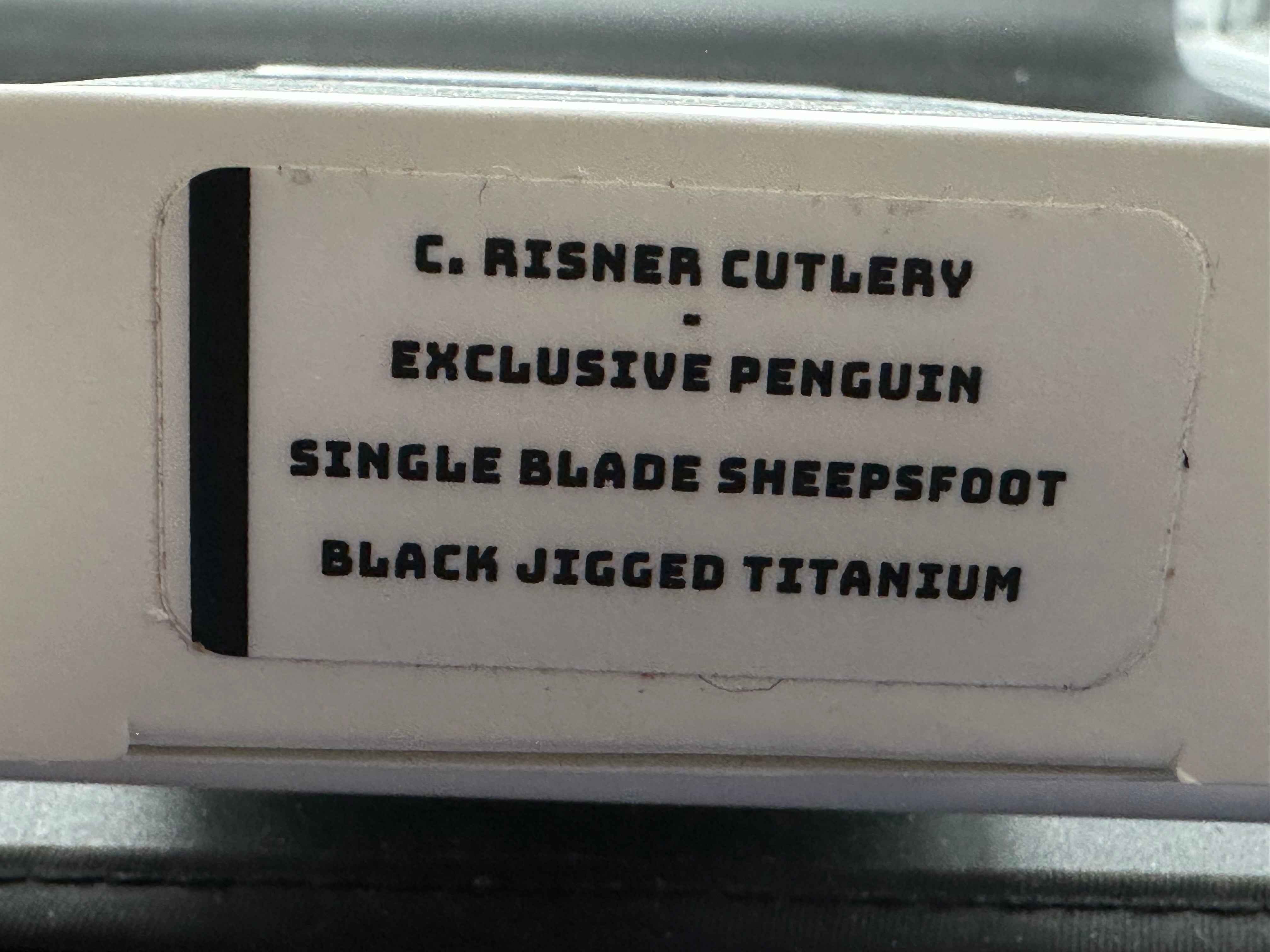 Qsp Penguin M390 titanium