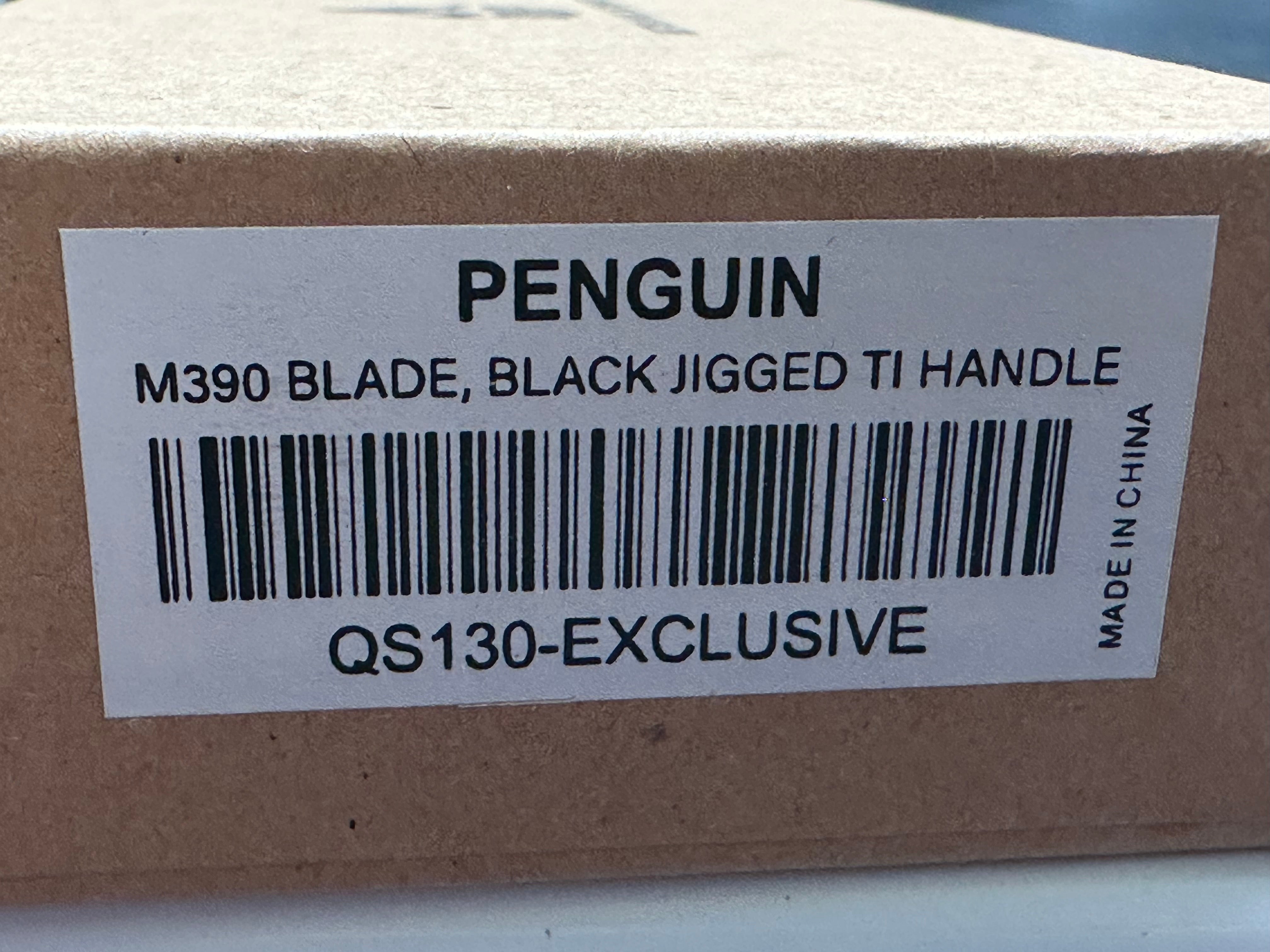 Qsp Penguin M390 titanium