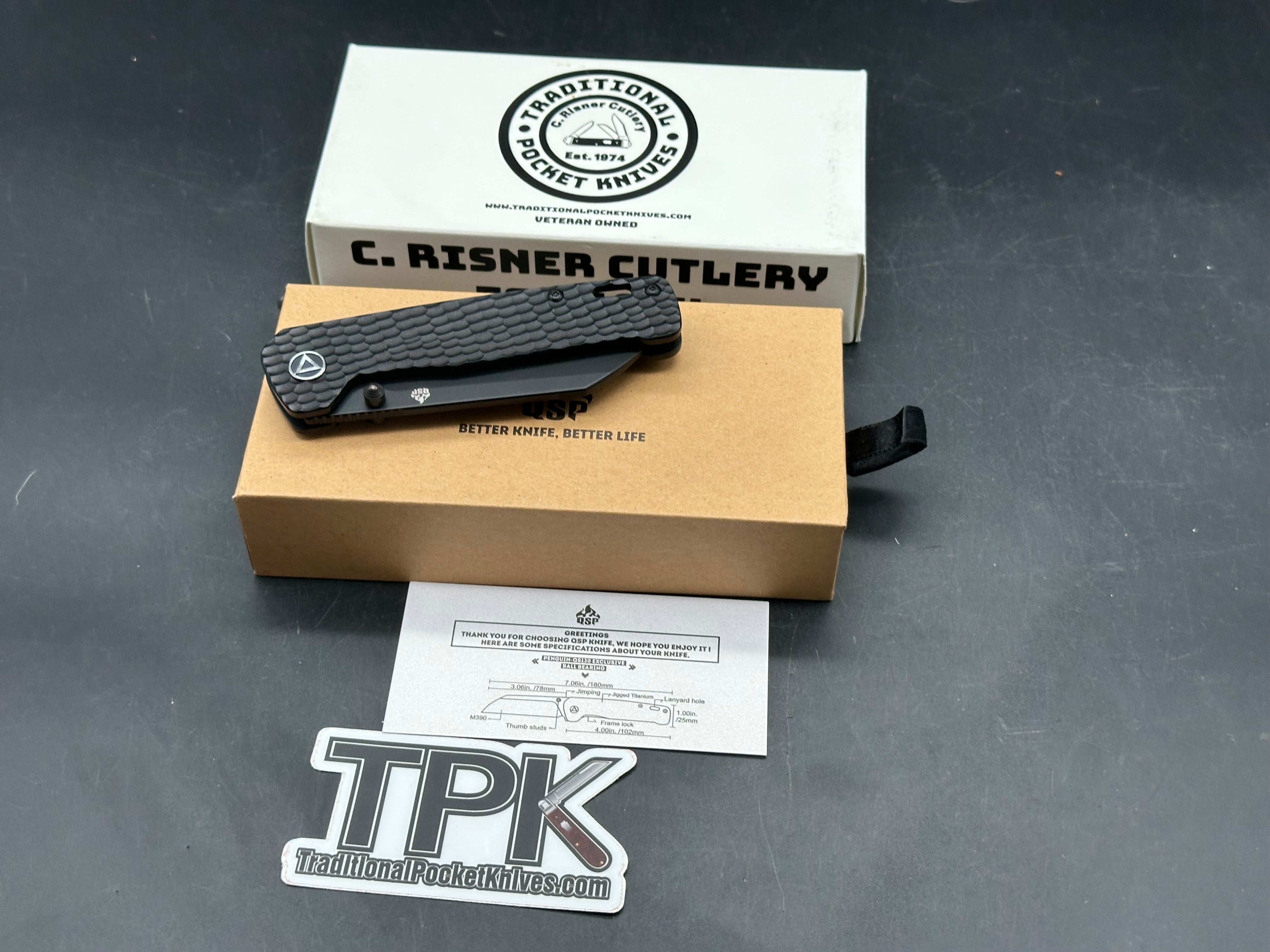 Qsp Penguin M390 titanium