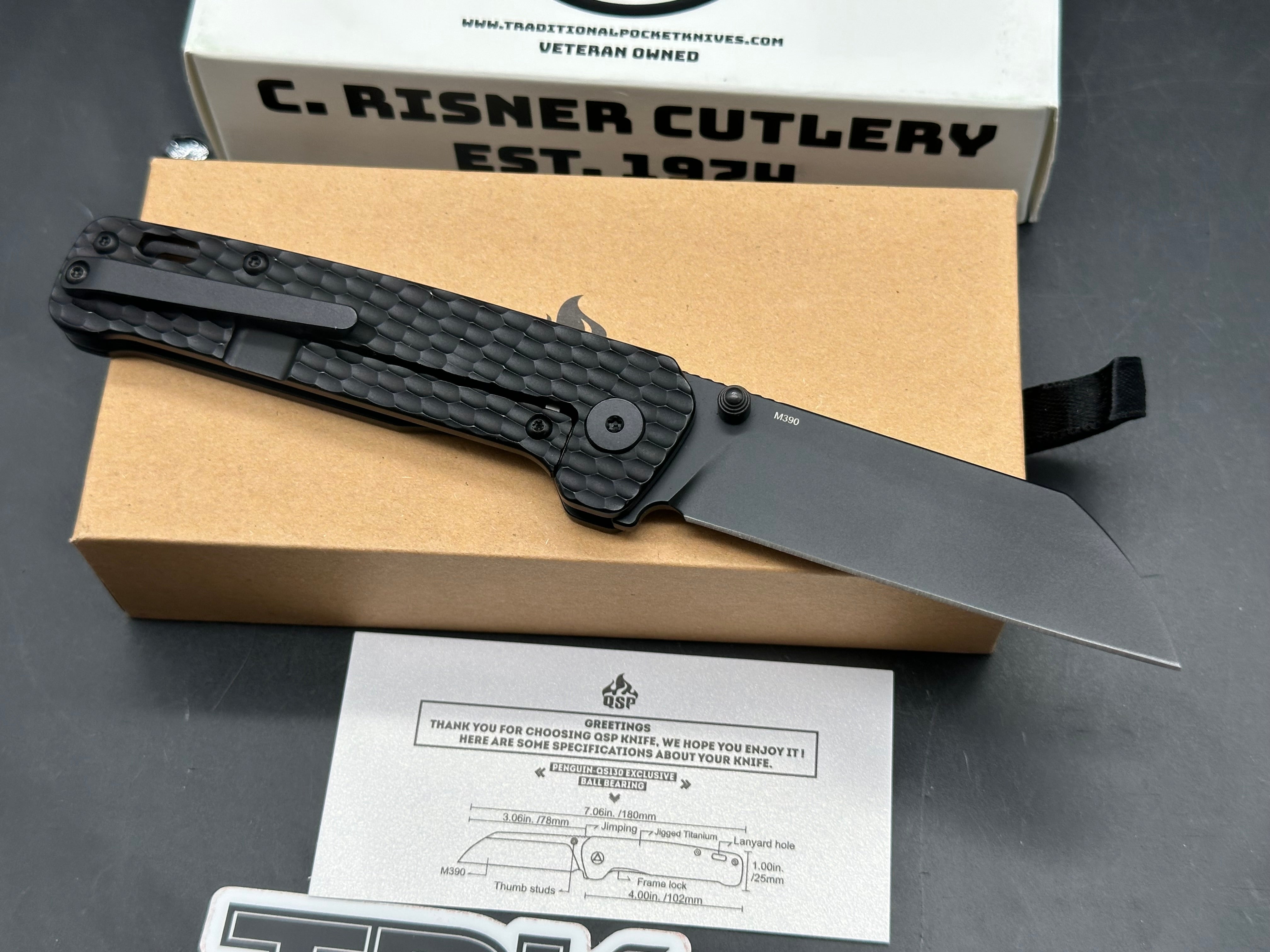 Qsp Penguin M390 titanium