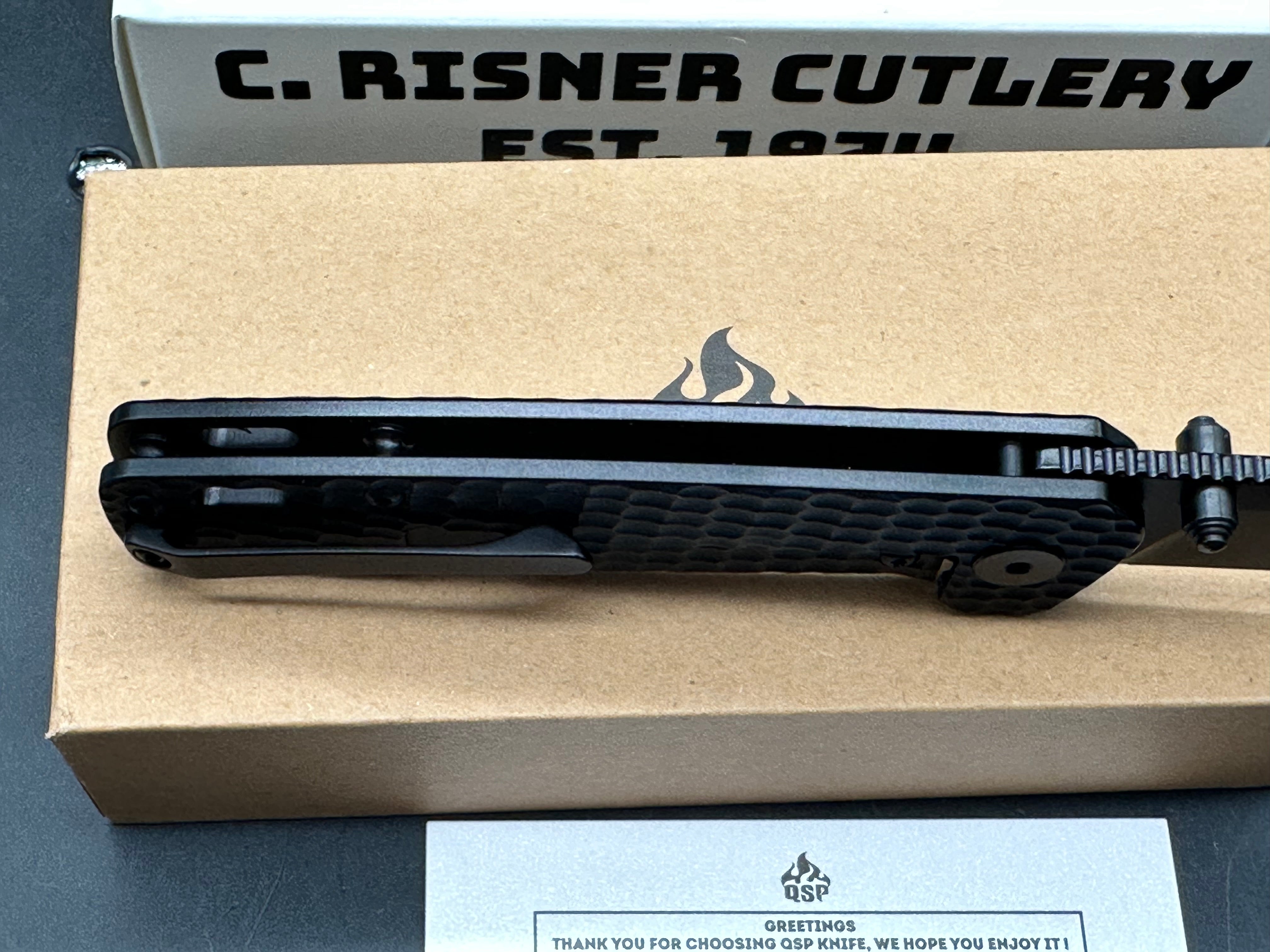 Qsp Penguin M390 titanium