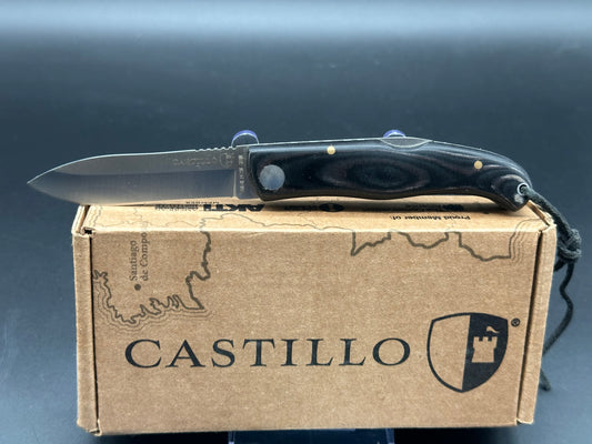 Castillo Muralla Folding Knife Twilight Blue Micarta