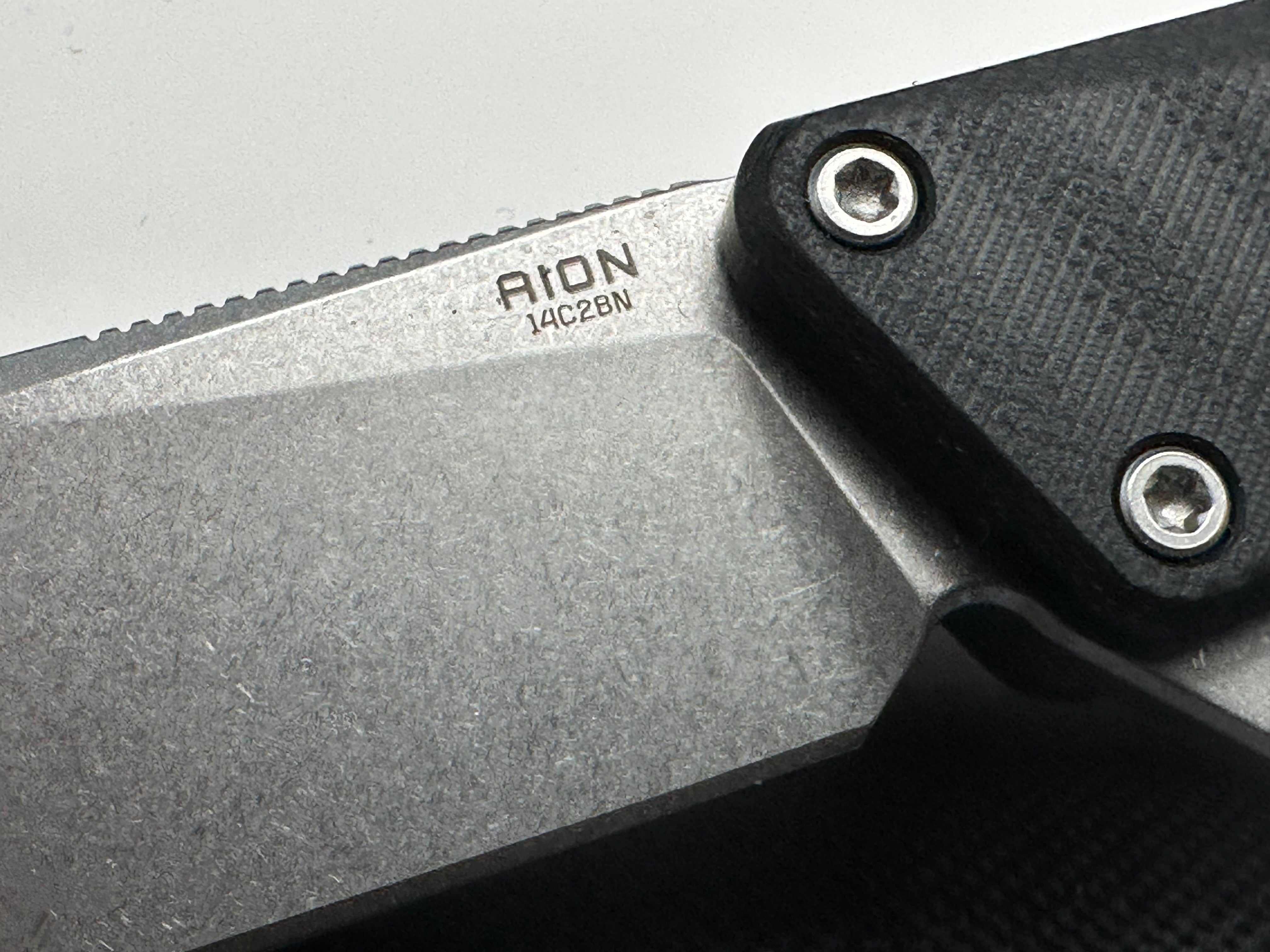 Oknife AION Black G10 Flipper Folding Pocket Knife