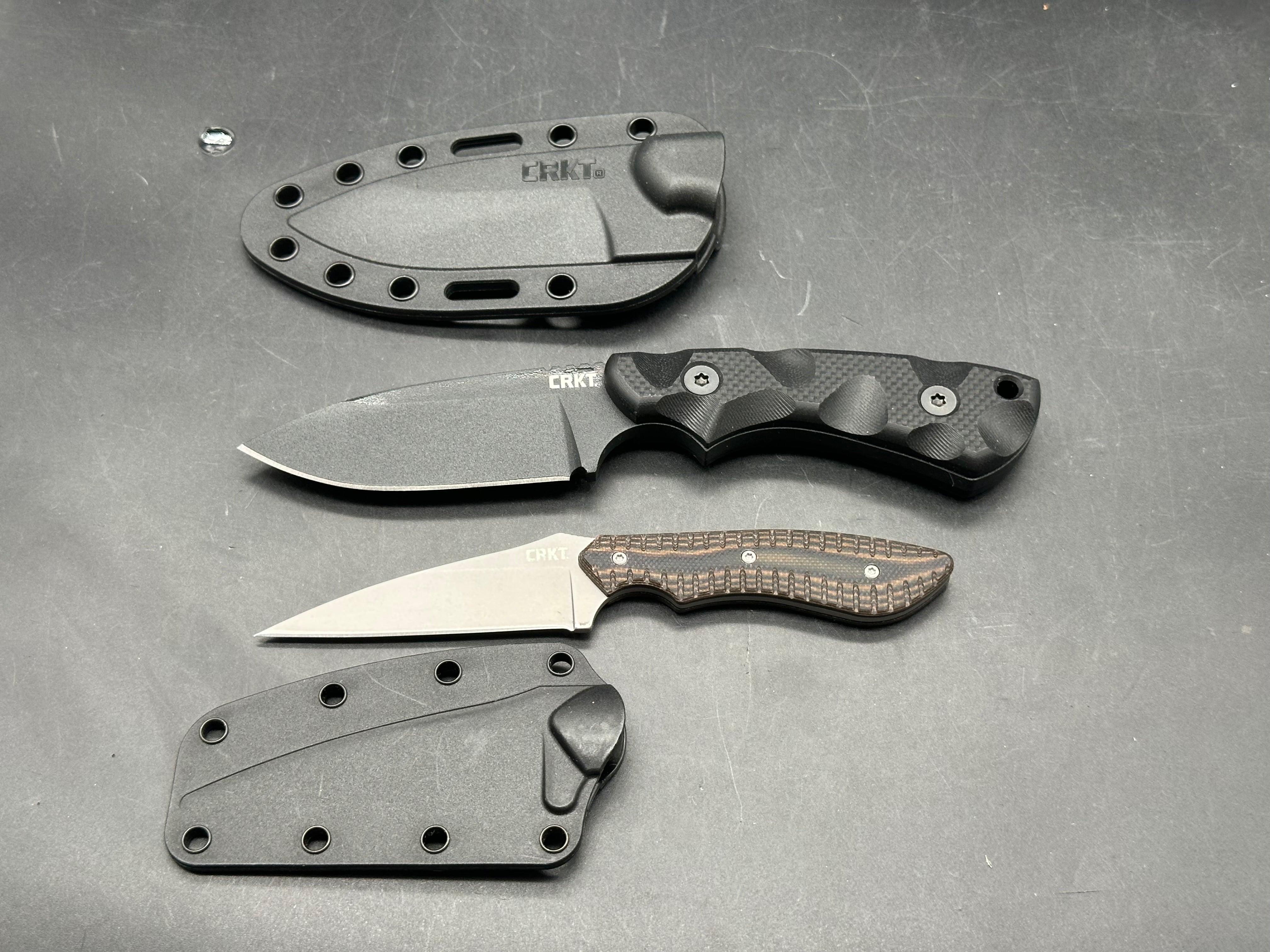 CRKT fixed blades 2 knife bundle