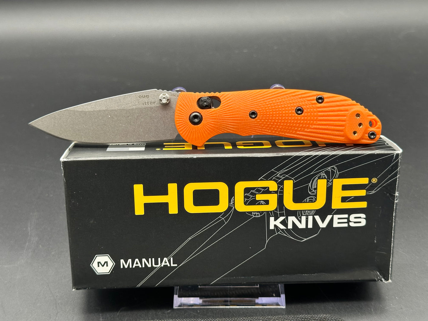 DOUG RITTER MINI-RSK MKI-G2 MANUAL FOLDER Orange