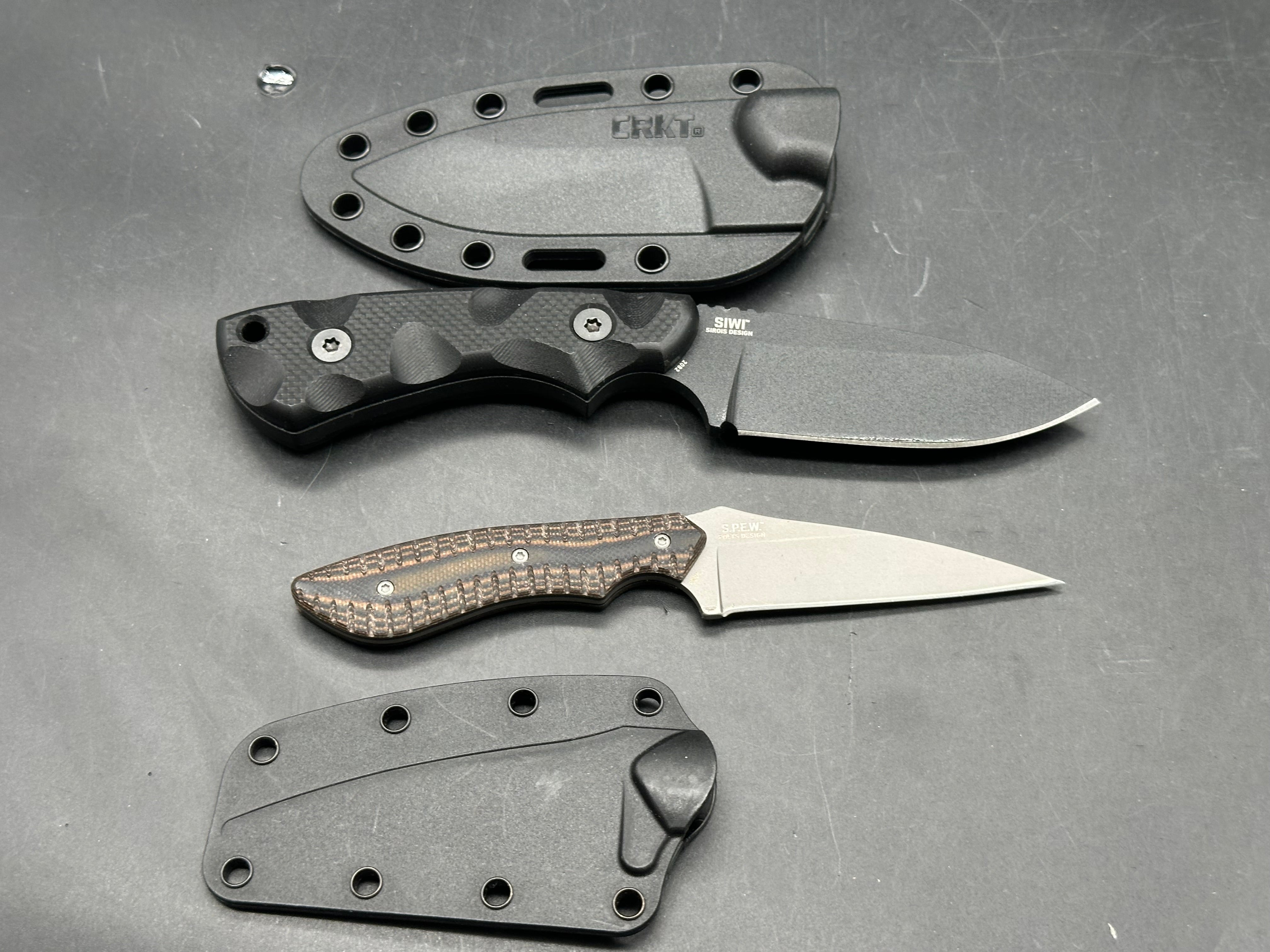 CRKT fixed blades 2 knife bundle
