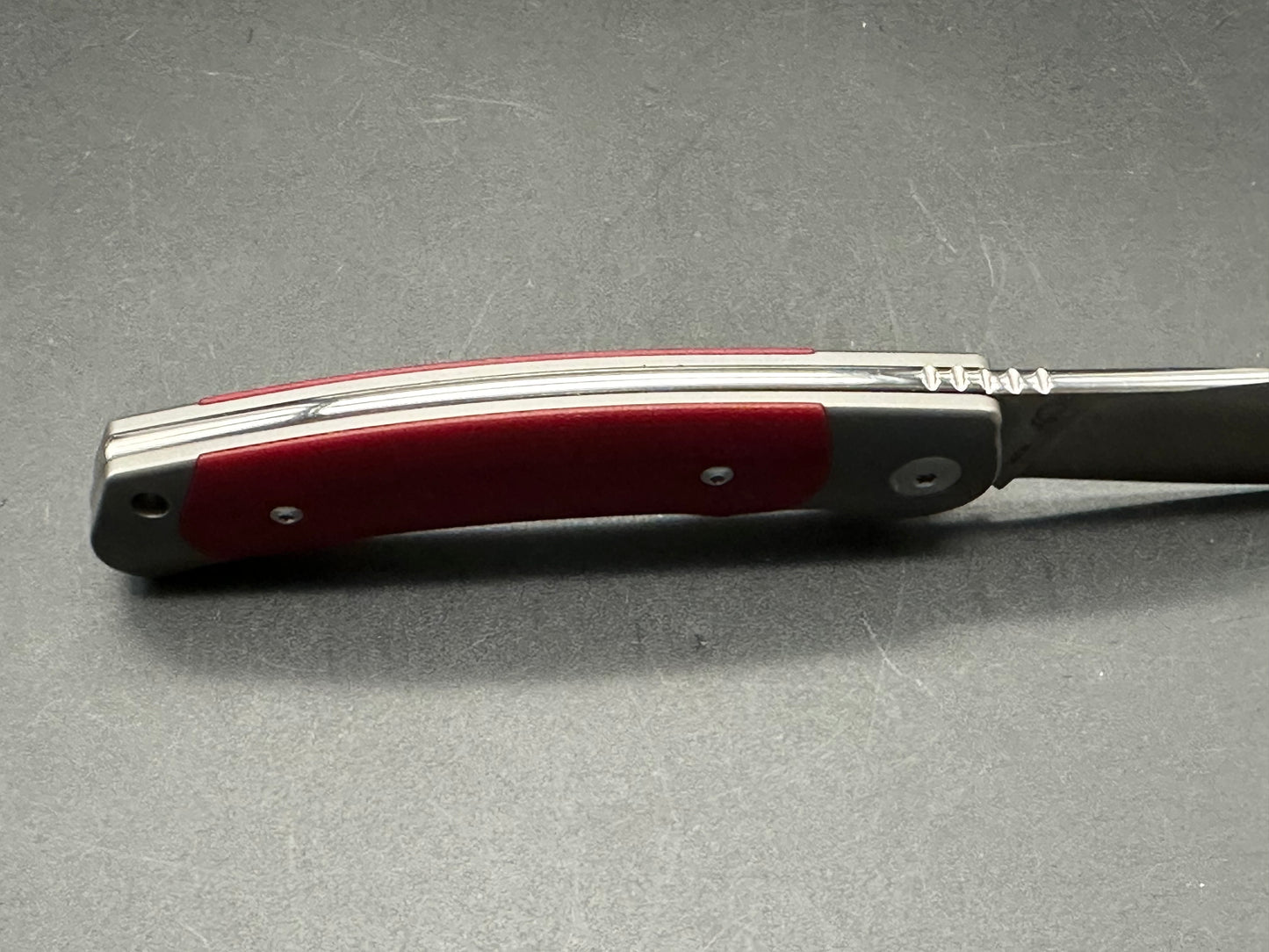 Viper Twin Slip Joint Knife Red G-10 (3" Satin)