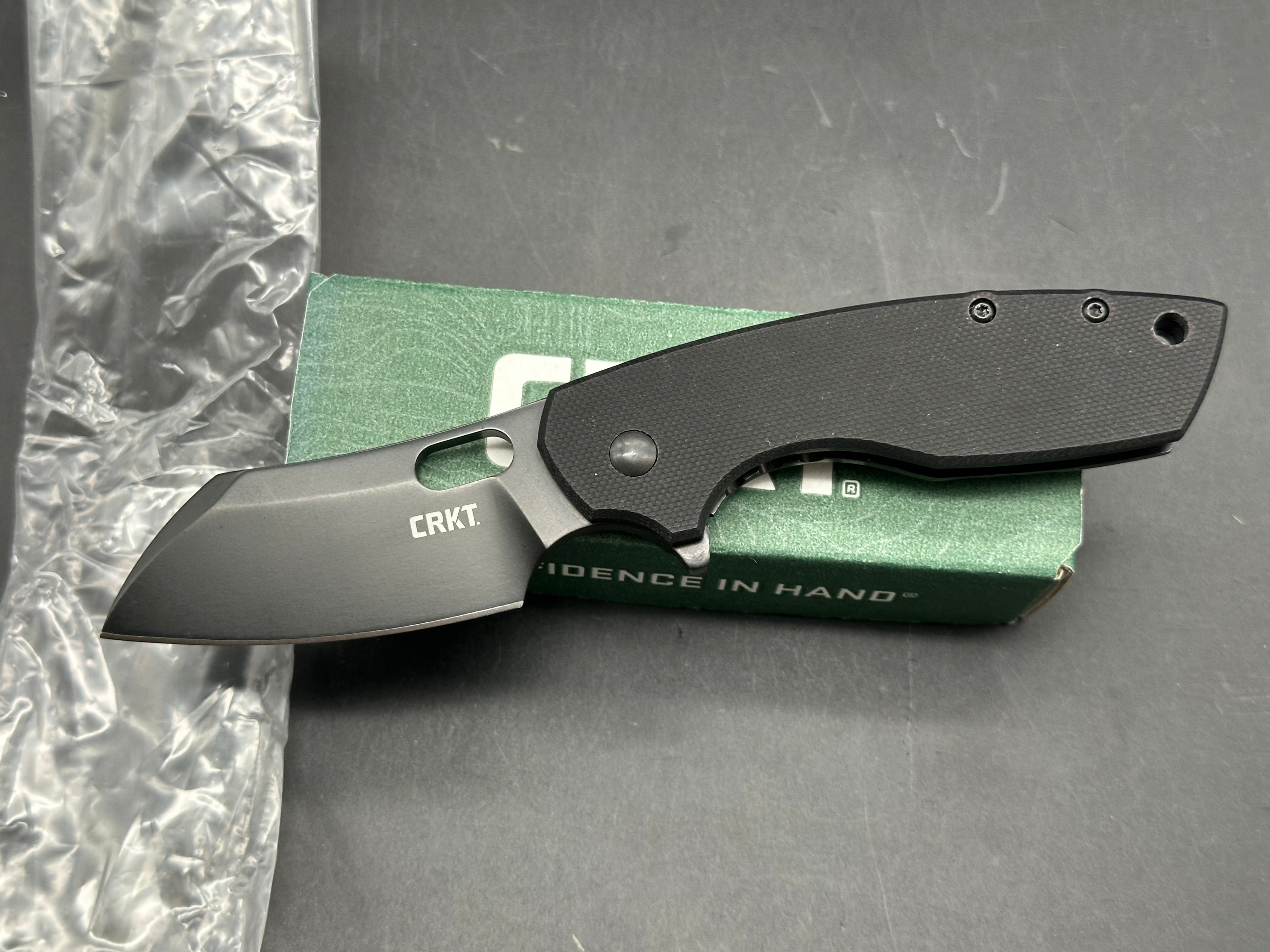 CRKT 10 knife bundle- all like new in boxes