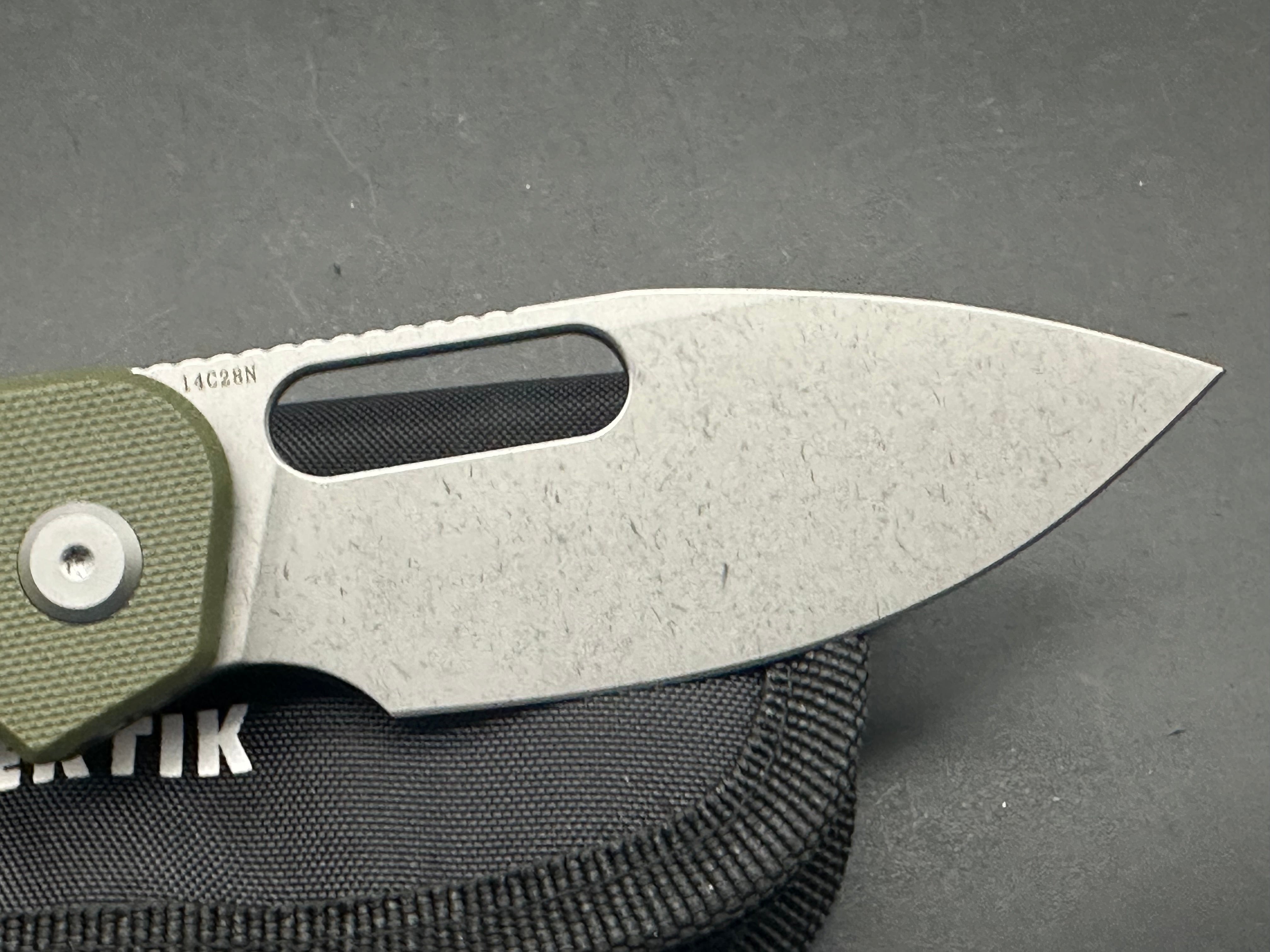 Eutektik EFD OD Green Stonewashed plus LTK Koozie/Patch & Sticker w/each knife