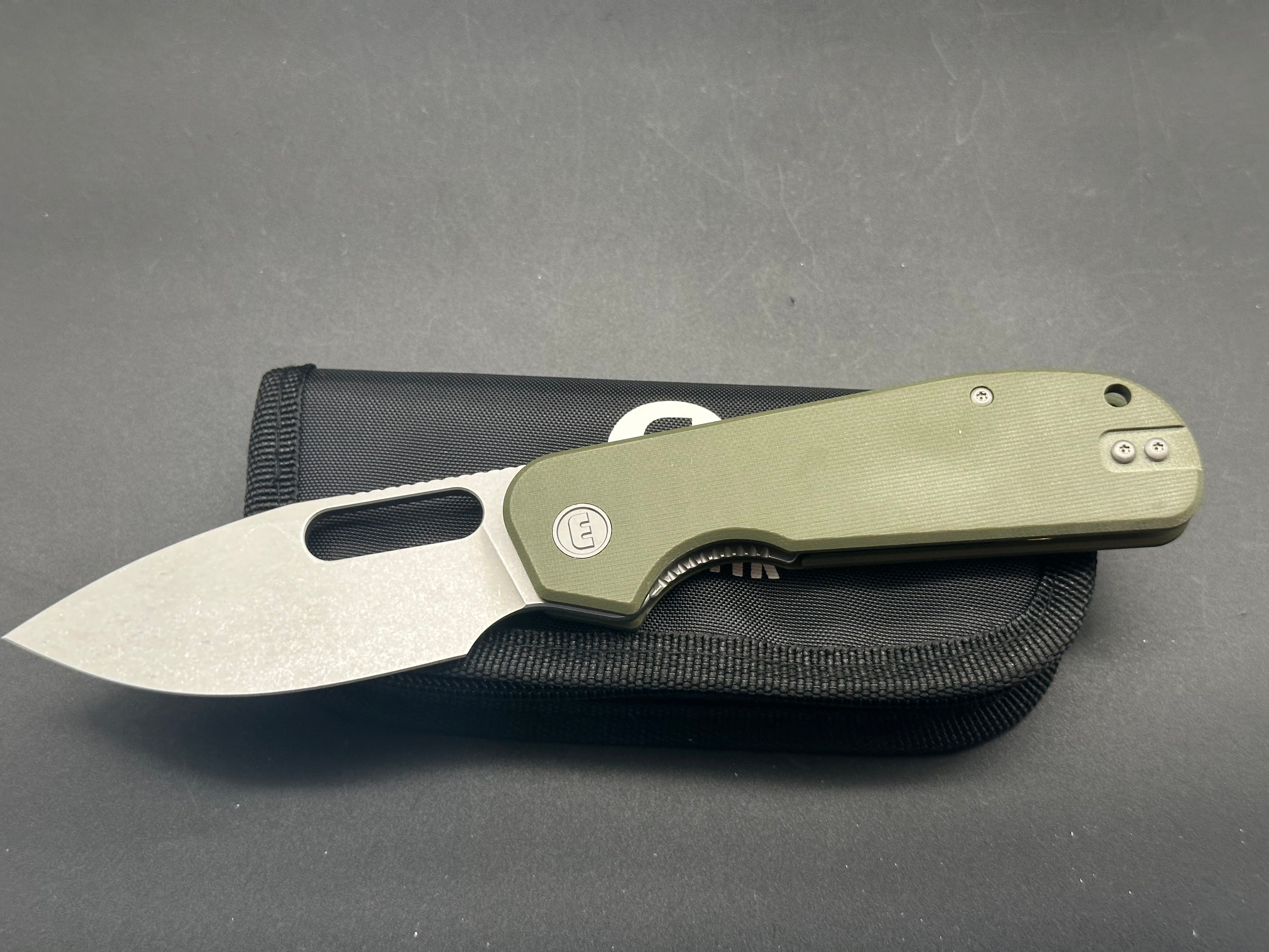 Eutektik EFD OD Green Stonewashed plus LTK Koozie/Patch & Sticker w/each knife