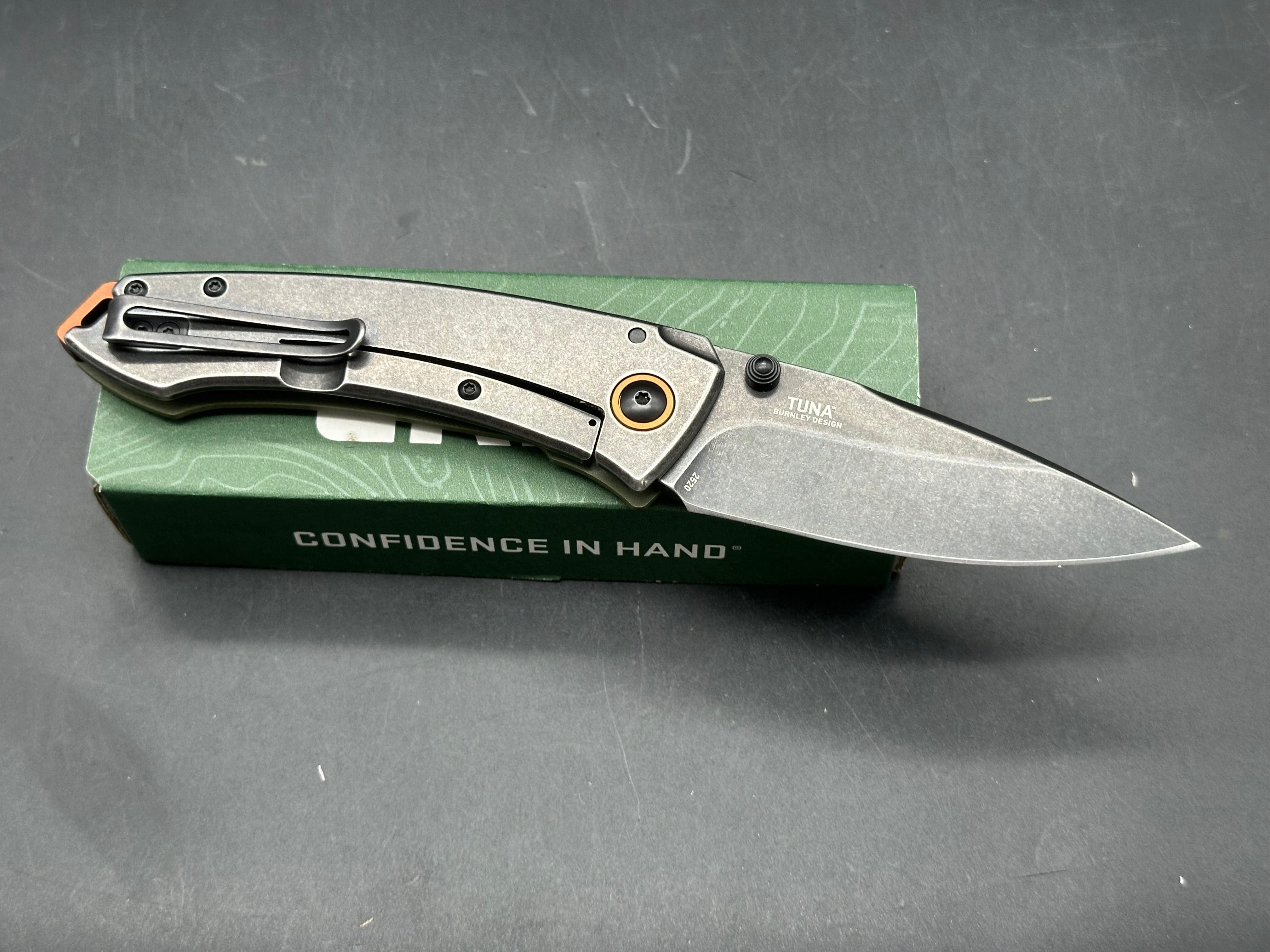 CRKT 10 knife bundle- all like new in boxes