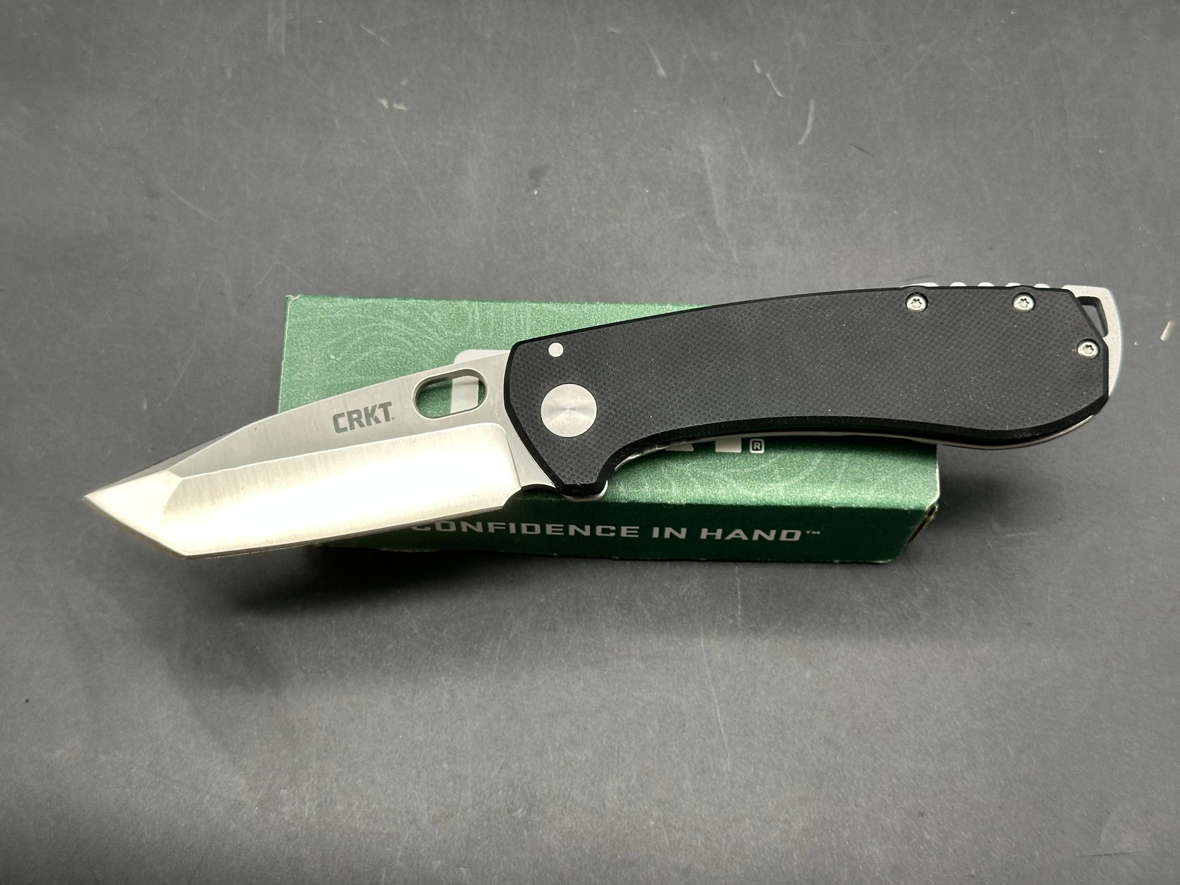 CRKT 10 knife bundle- all like new in boxes