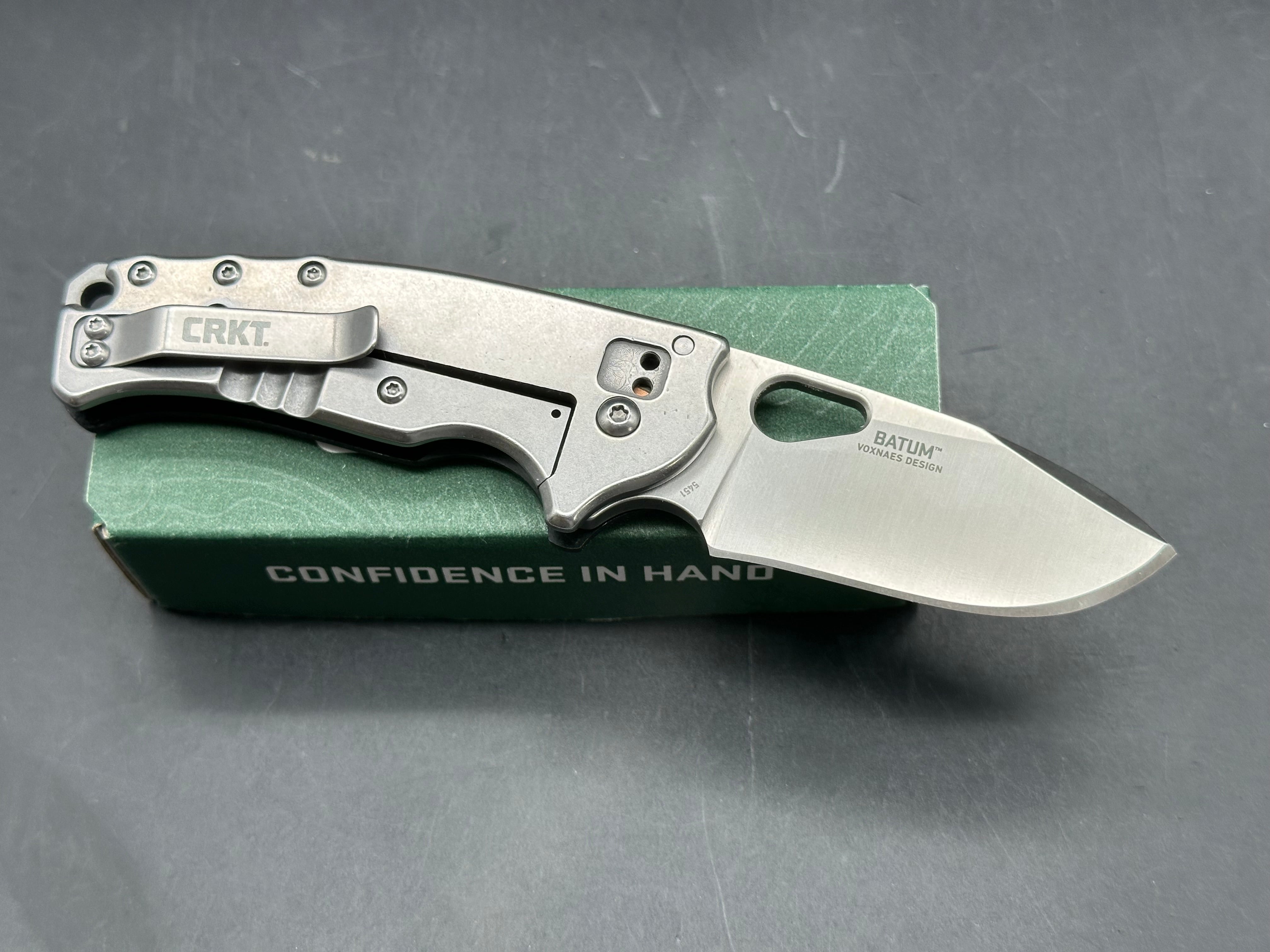 CRKT 10 knife bundle- all like new in boxes