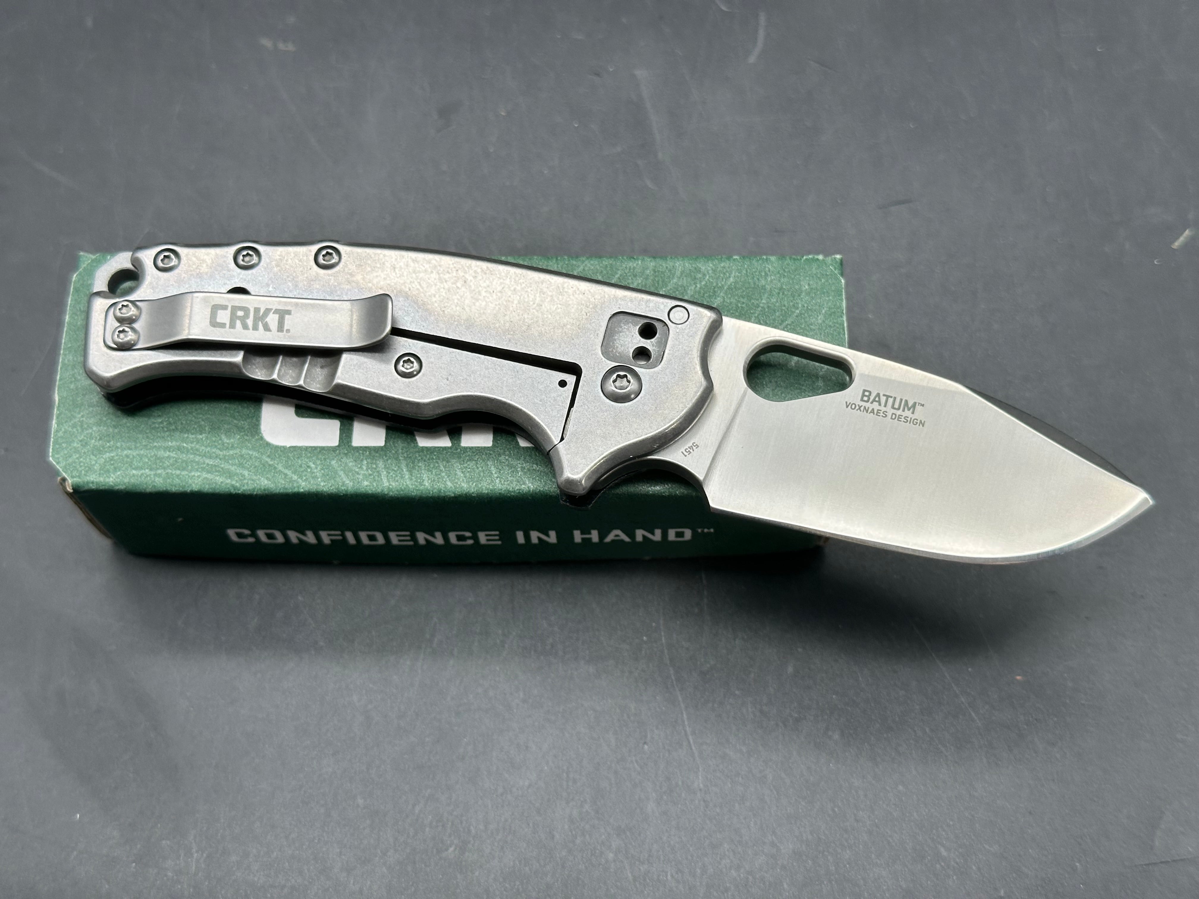CRKT 10 knife bundle- all like new in boxes