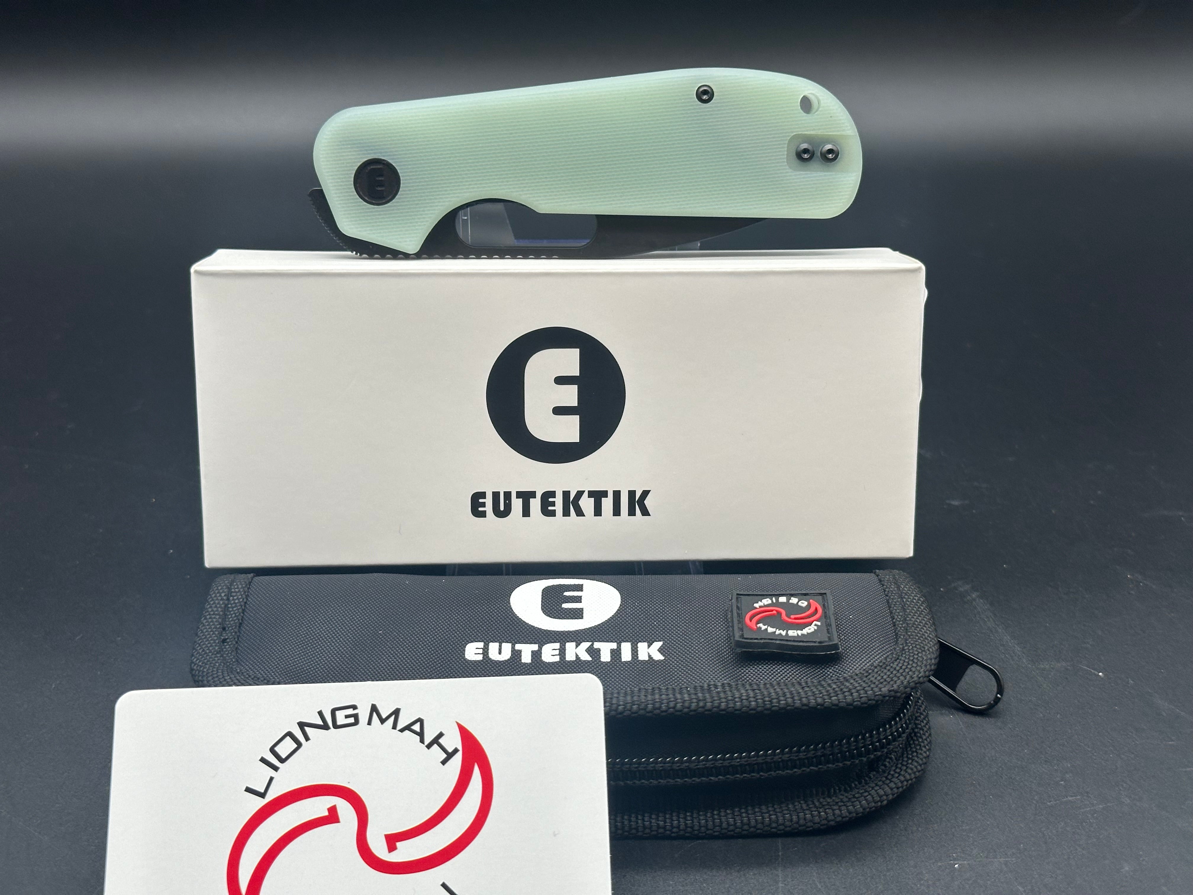 Eutektik EFD Jade BlackWashed plus LTK Koozie/Patch & Sticker w/each knife