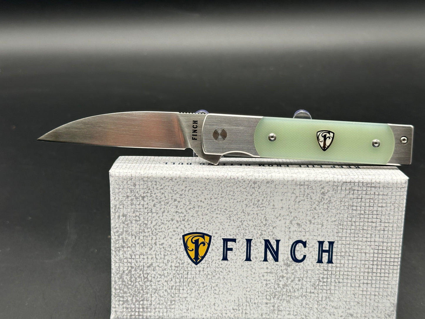 Finch knives HOLLIDAY - Ghost - Translucent G10