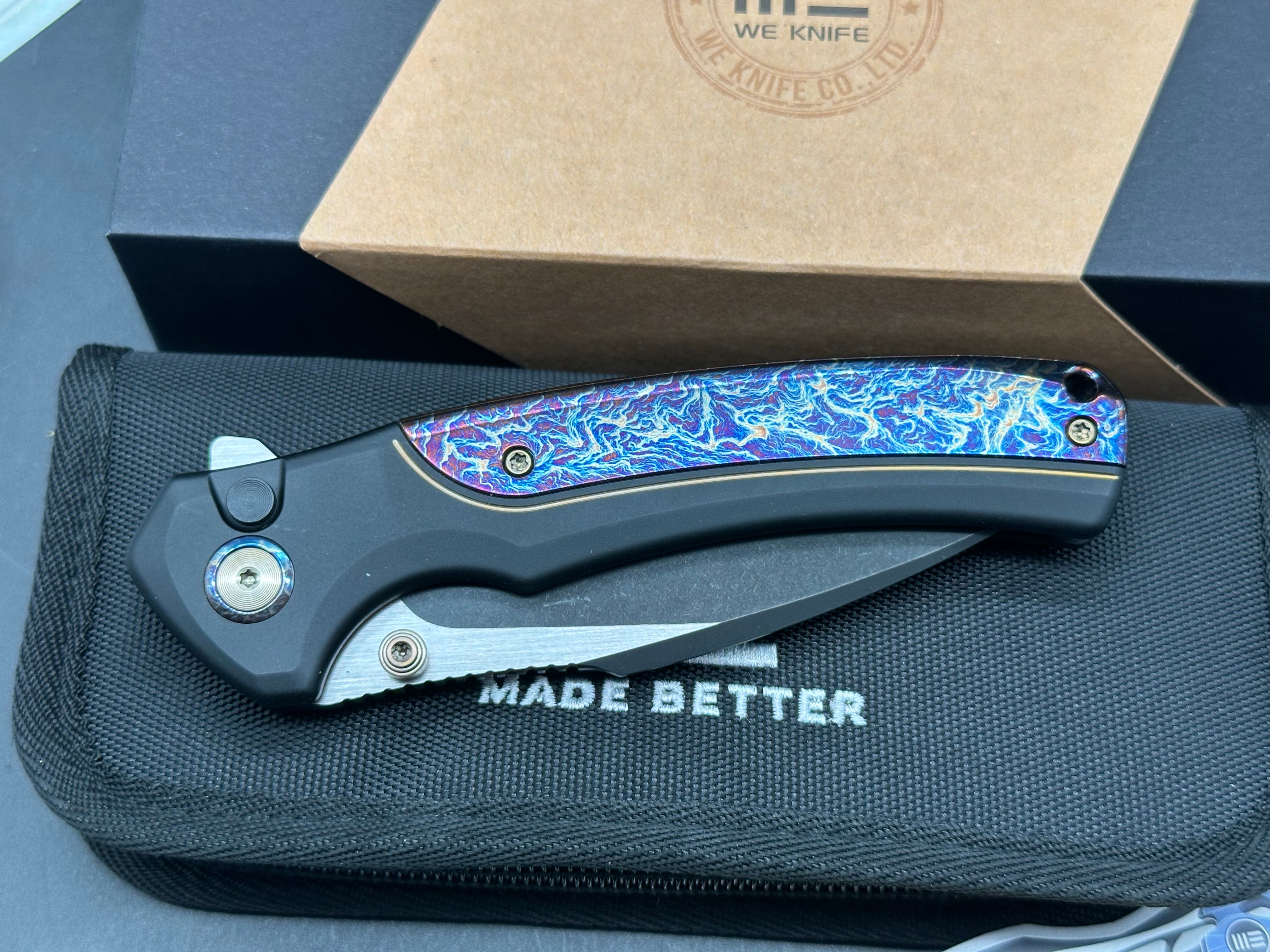 We Ziffius: Limited to 310 number produced. Texas Blade Show Best In Show Factory knife 2023 3.7 inch, CPM-20CV