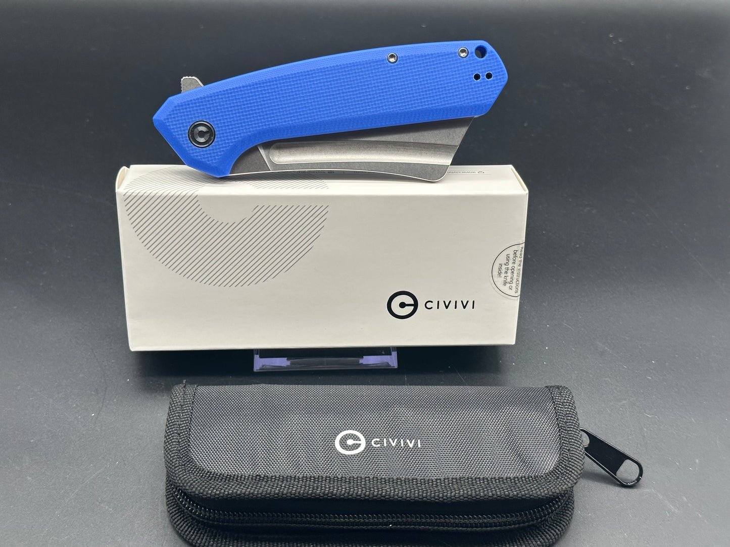 Civivi Bullmastiff blue G10 scales w/9CR18MOV blade