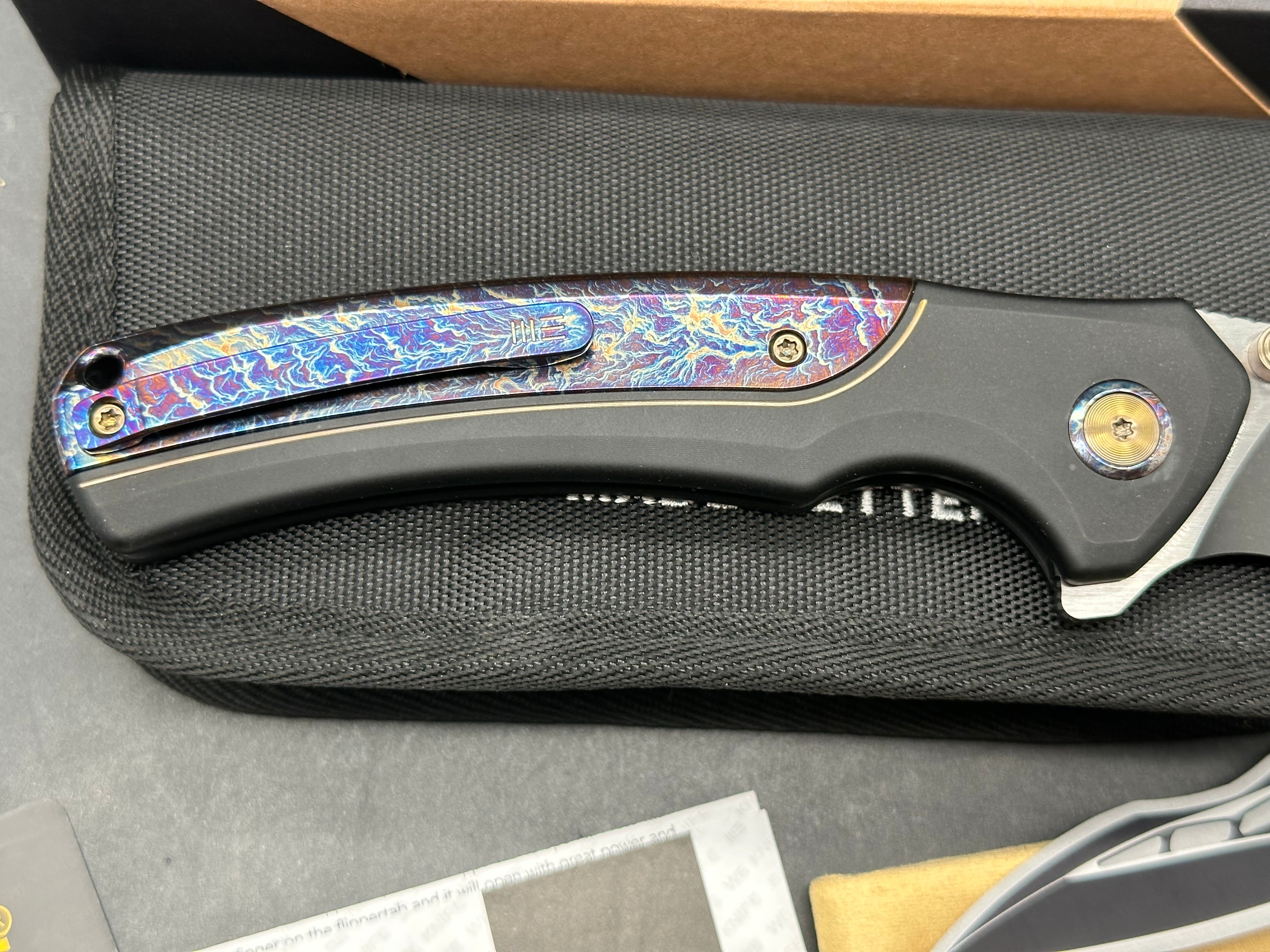 We Ziffius: Limited to 310 number produced. Texas Blade Show Best In Show Factory knife 2023 3.7 inch, CPM-20CV