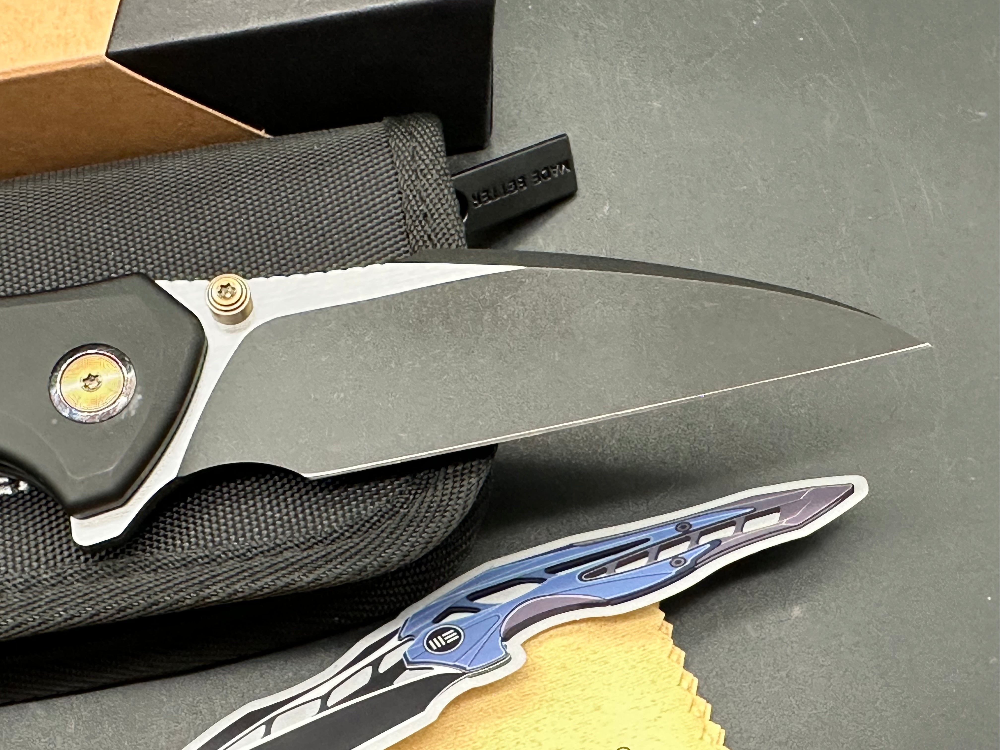 We Ziffius: Limited to 310 number produced. Texas Blade Show Best In Show Factory knife 2023 3.7 inch, CPM-20CV