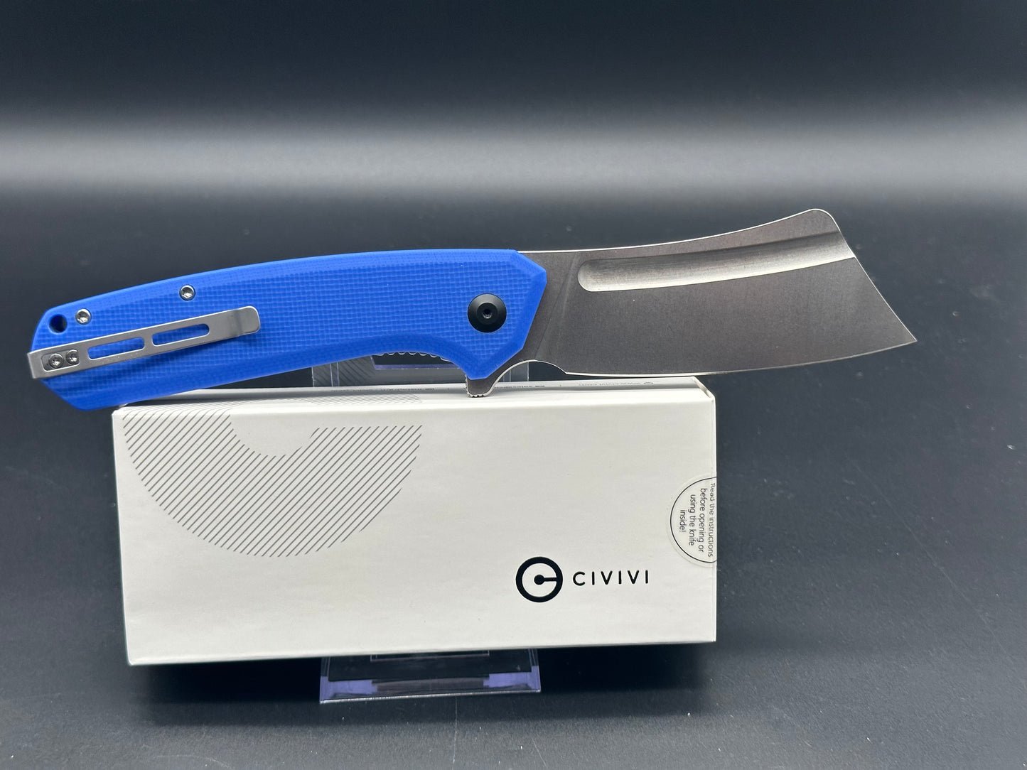 Civivi Bullmastiff blue G10 scales w/9CR18MOV blade