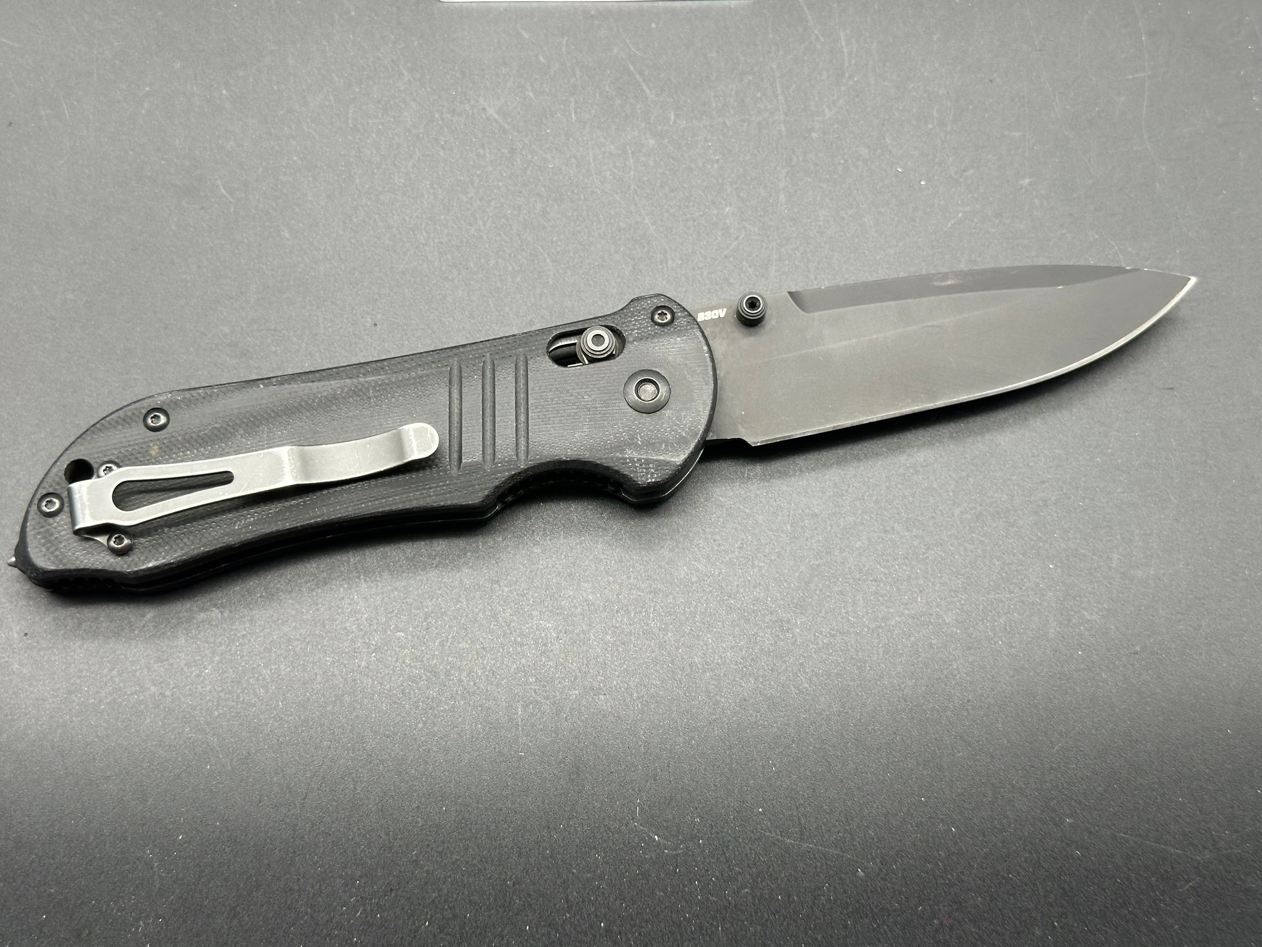 Benchmade Triage black G-10, S30V