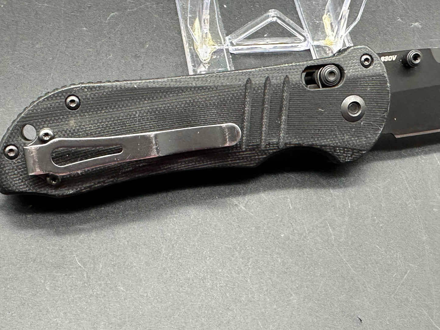 Benchmade Triage black G-10, S30V