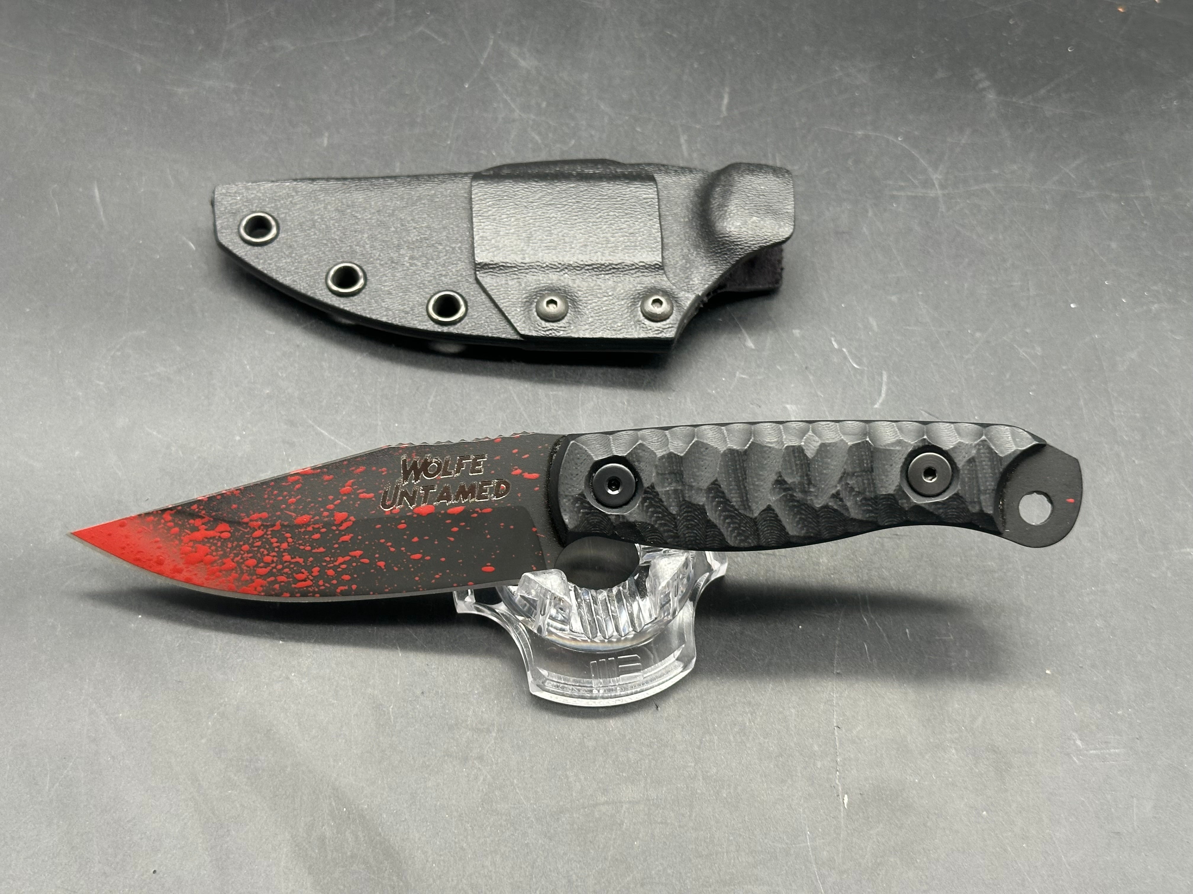 Half Faced blades fixed blade