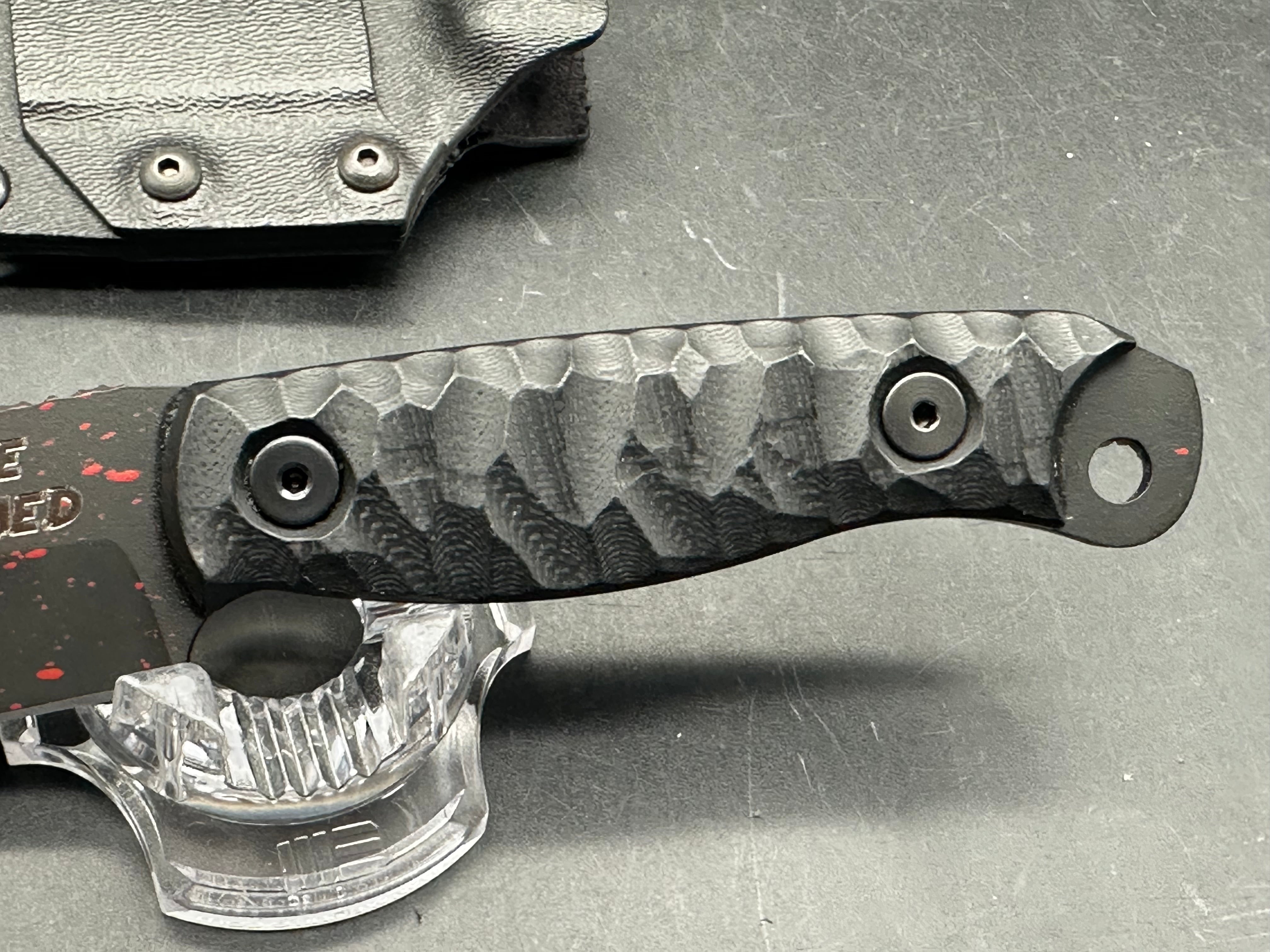 Half Faced blades fixed blade