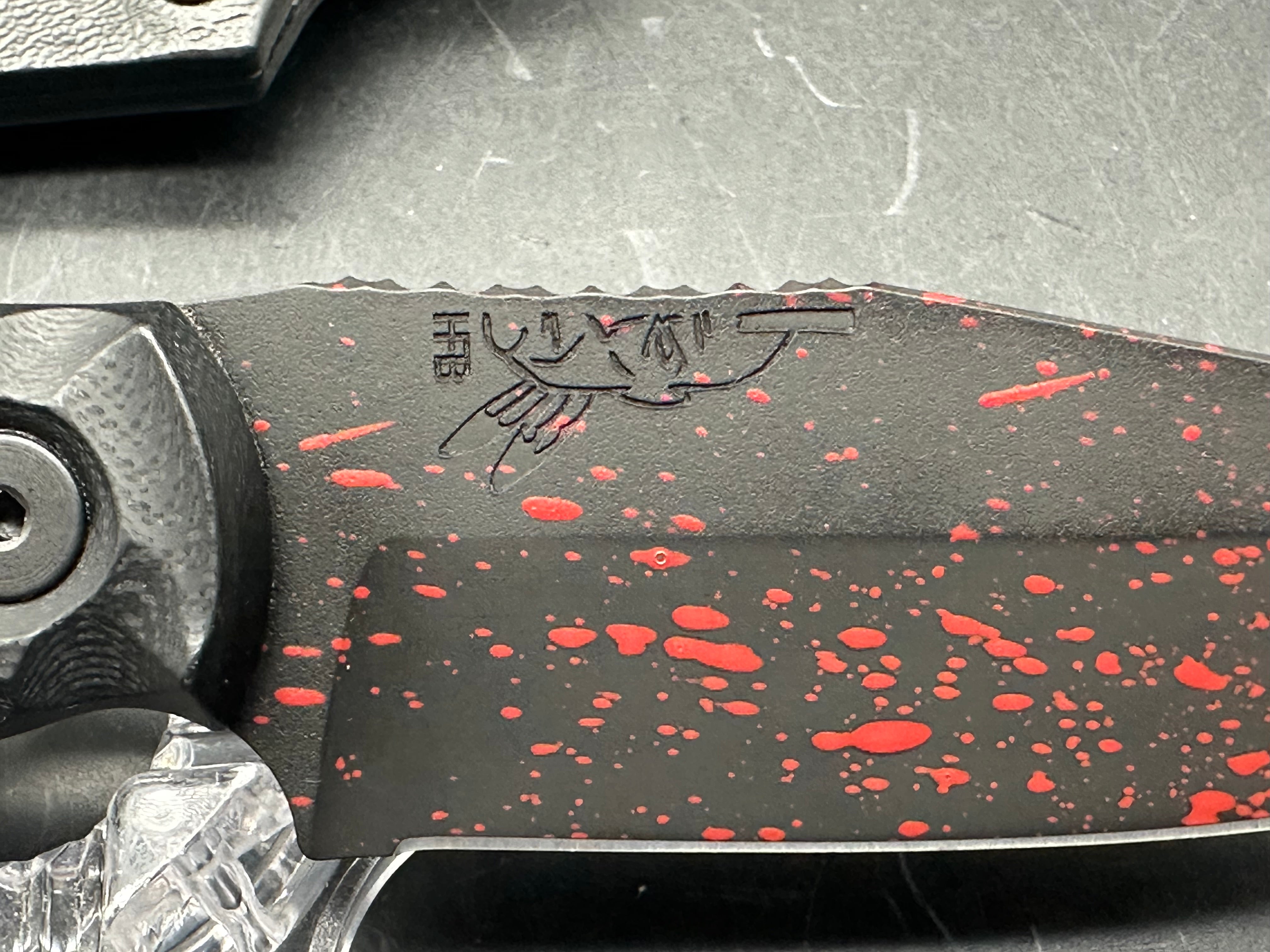 Half Faced blades fixed blade