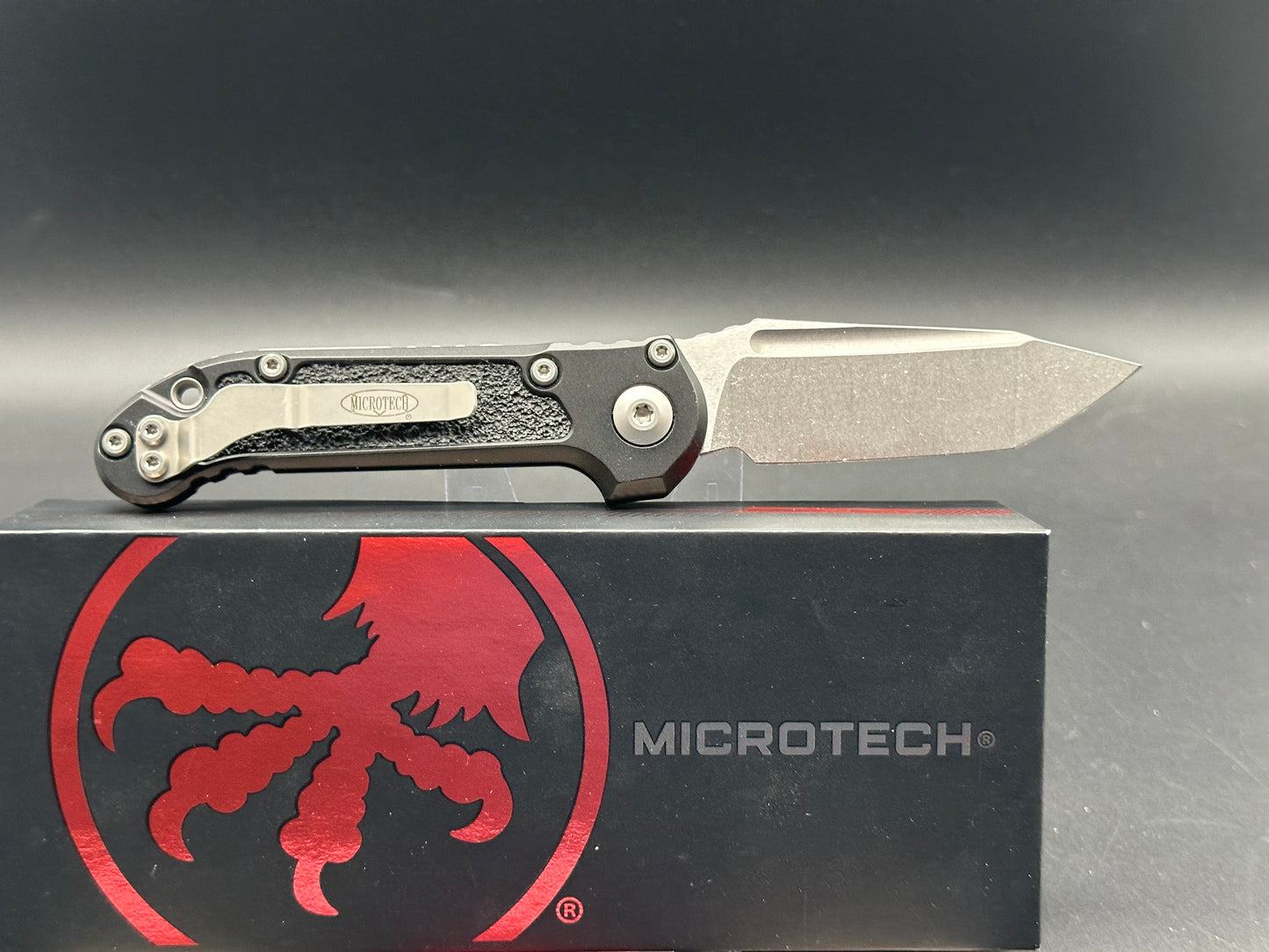 Microtech LUDT Gen III Stonewashed Tanto