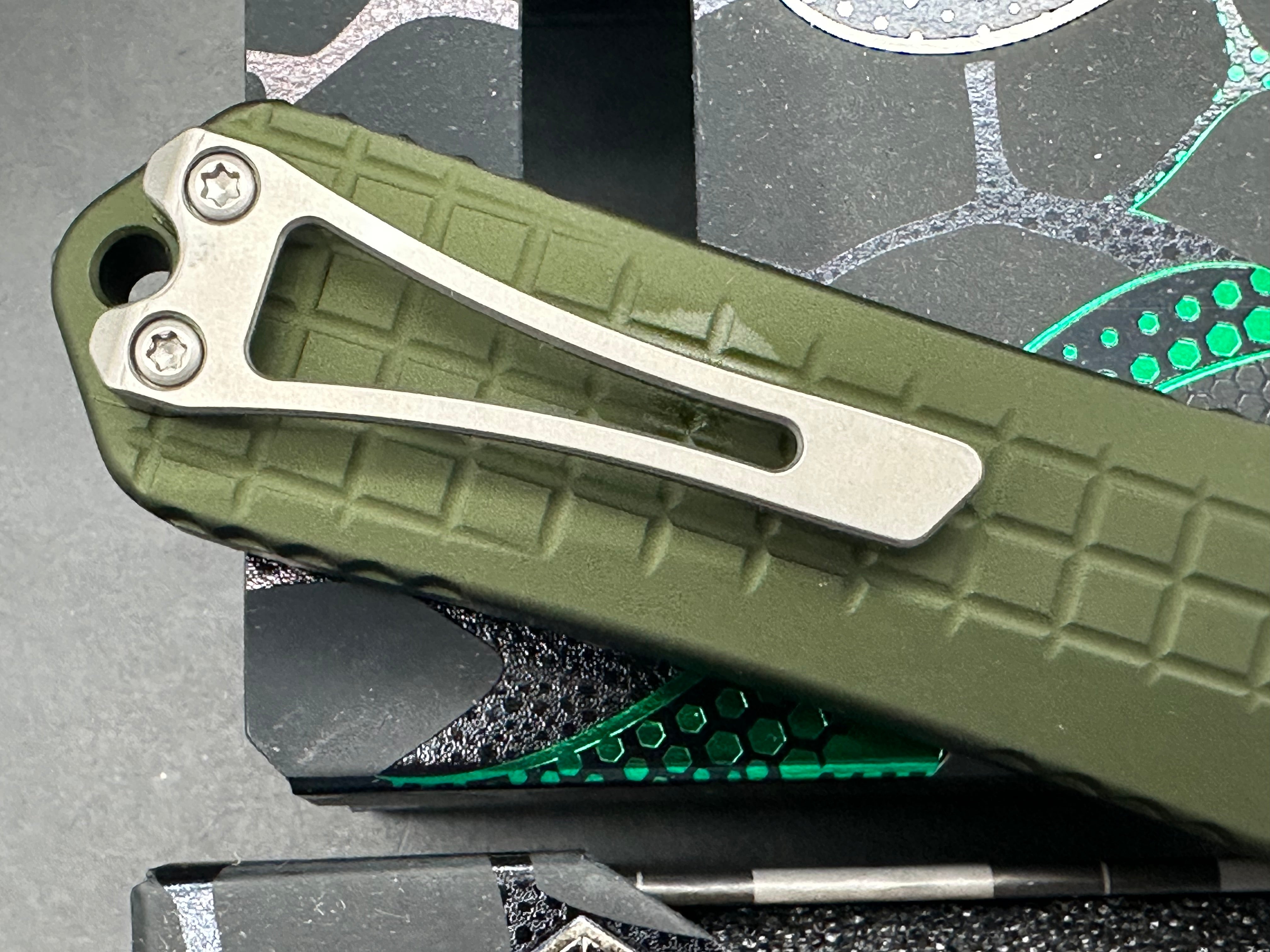 Heretic Manticore X  Green Aluminum/ Magnacut