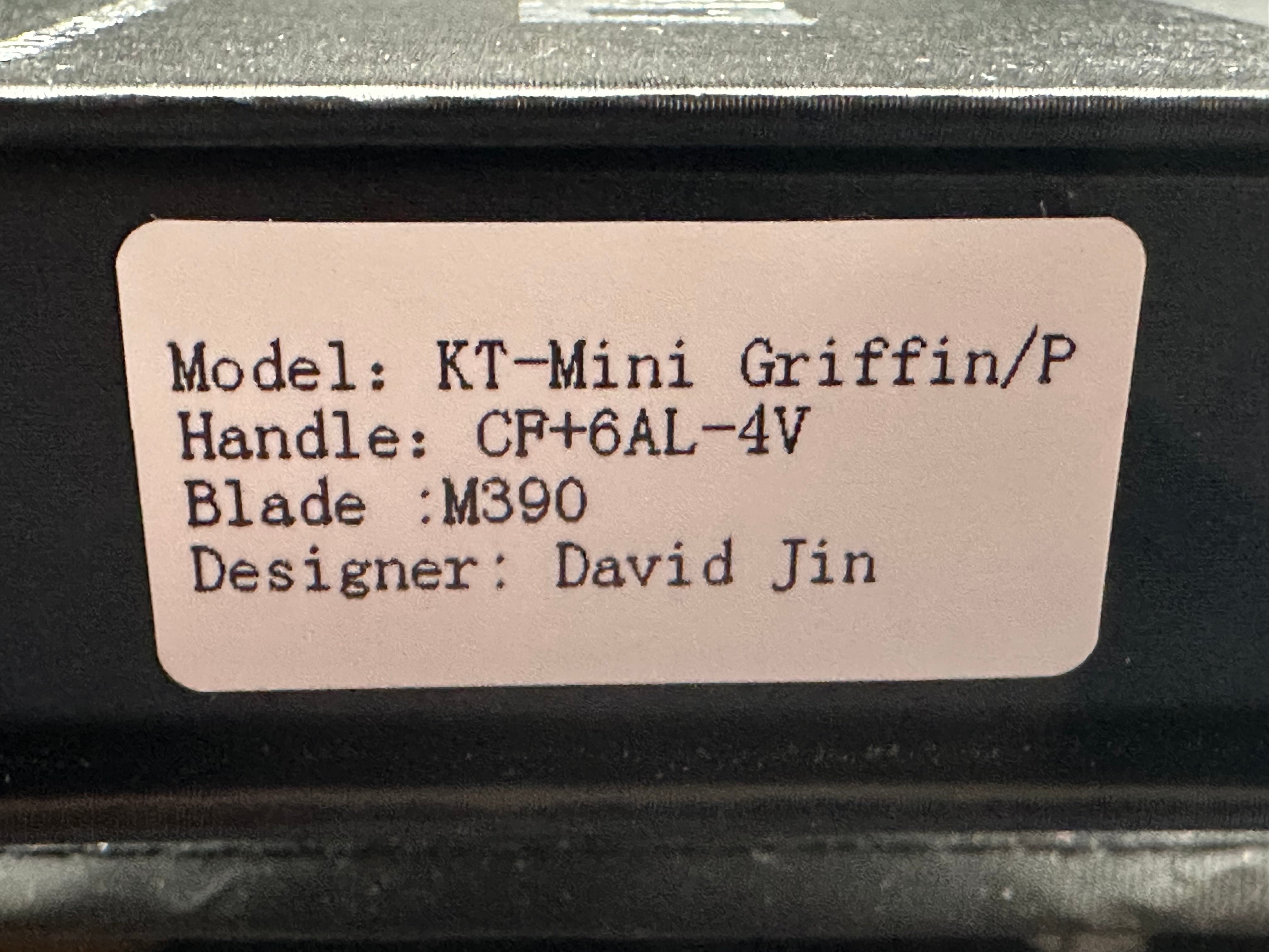 Ketuo Mini Griffin v2 titanium scales and tic coated M390 blade