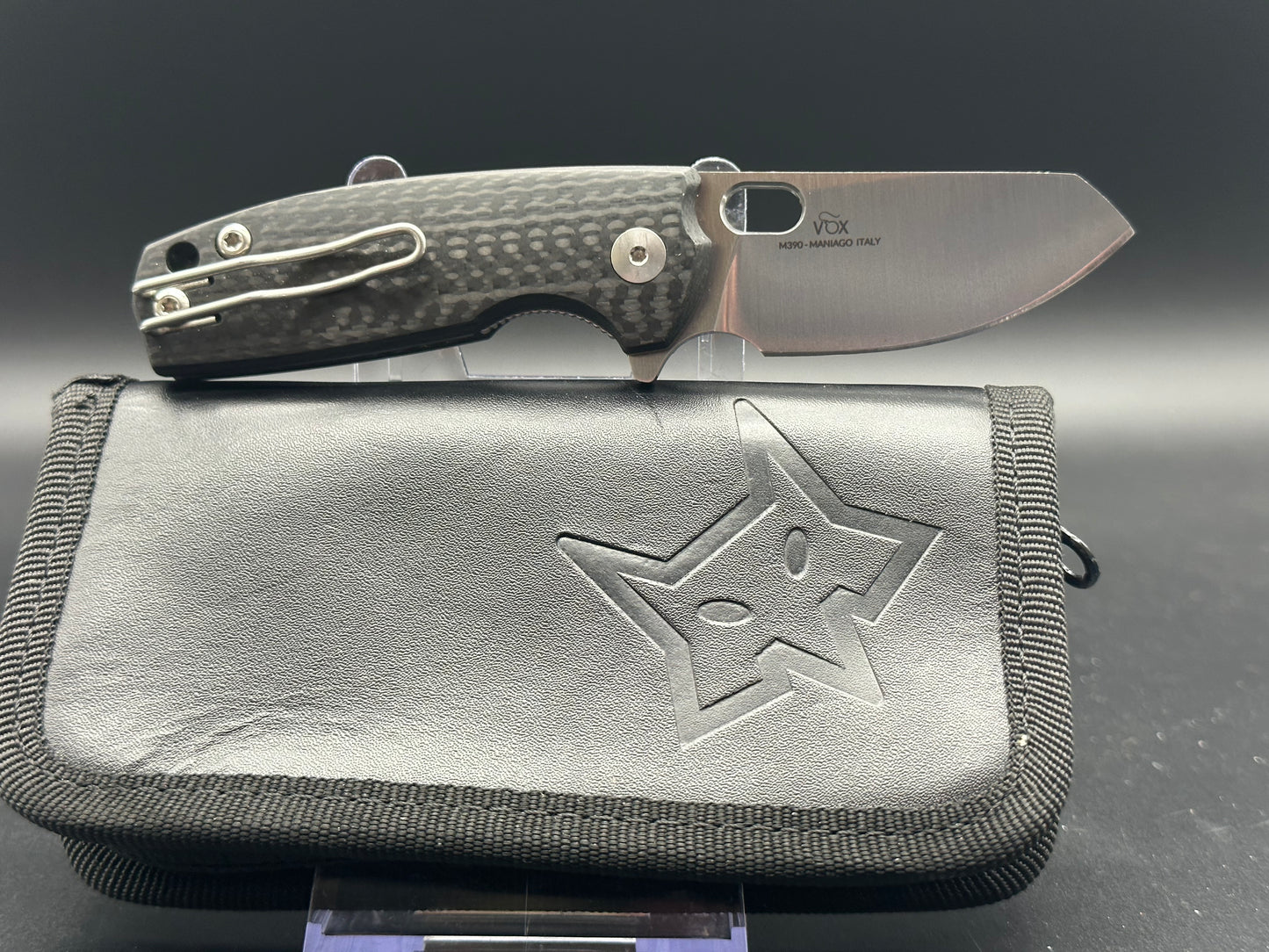 Fox knives Baby Core M390 carbon fiber