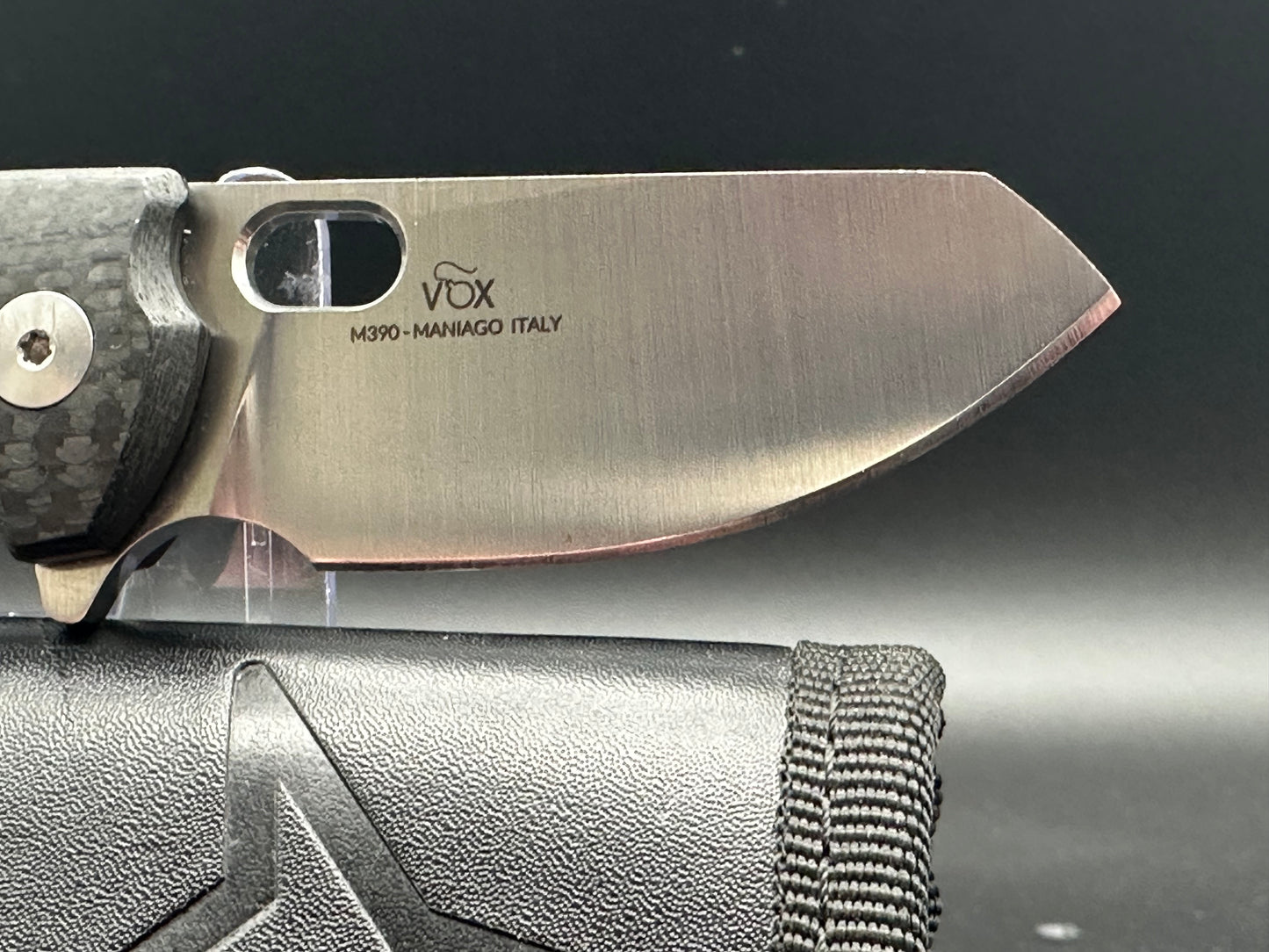 Fox knives Baby Core M390 carbon fiber