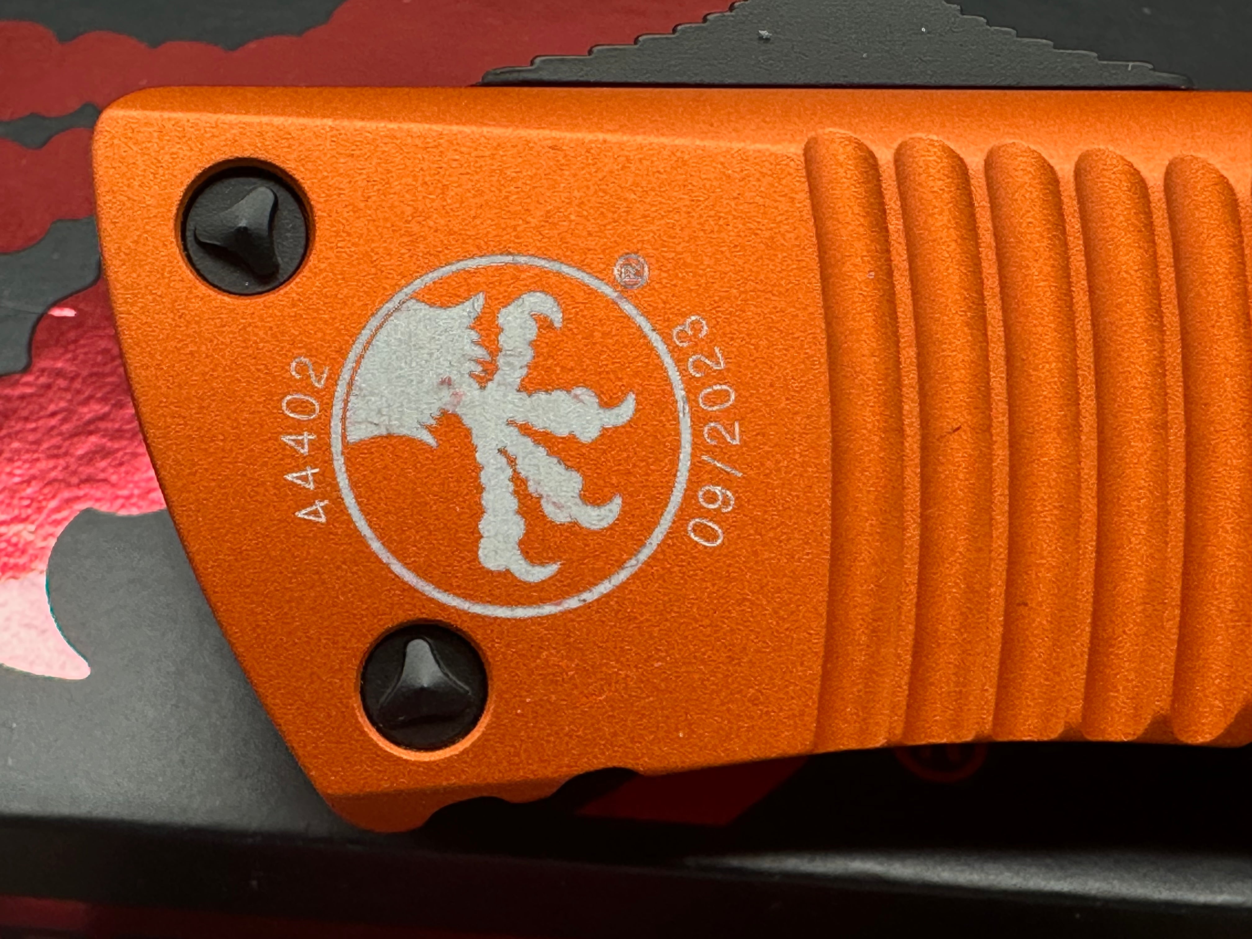 Microtech Combat Troodon Orange S/E 143-10R