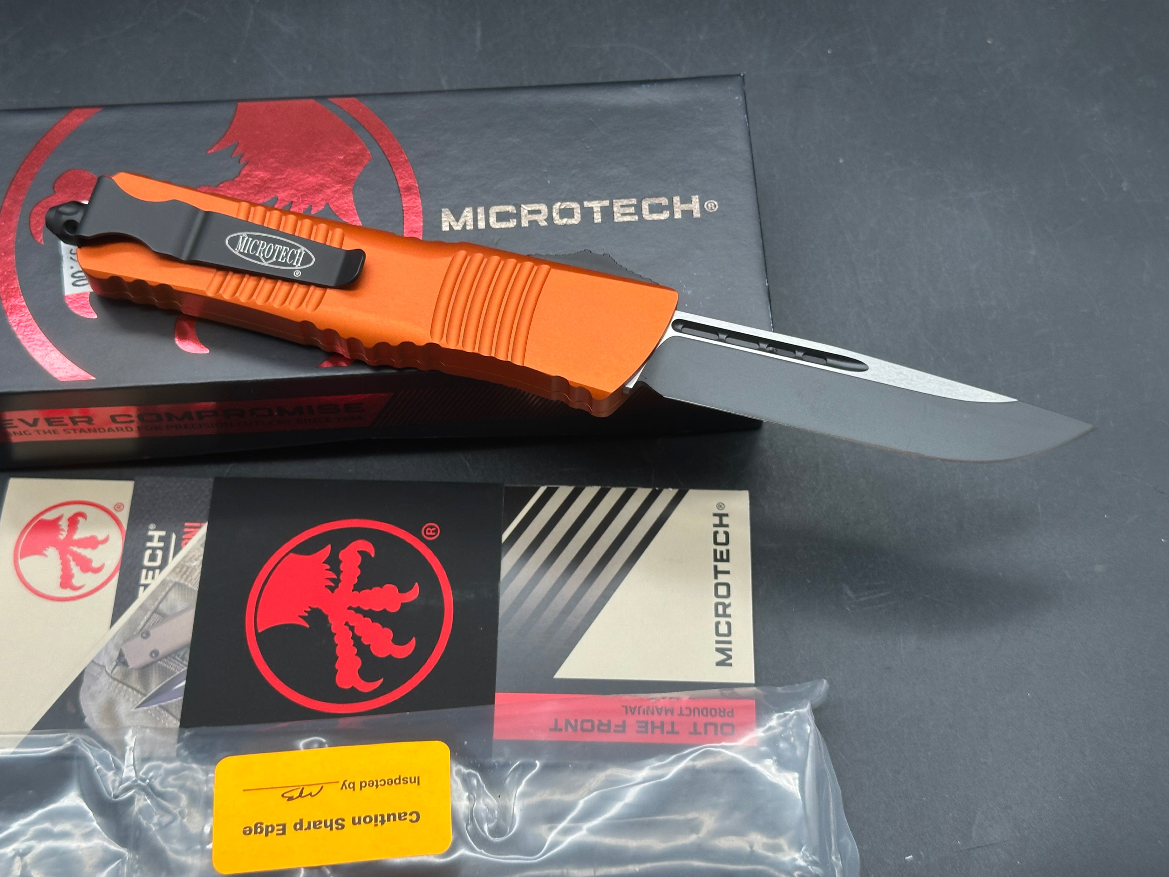 Microtech Combat Troodon Orange S/E 143-10R
